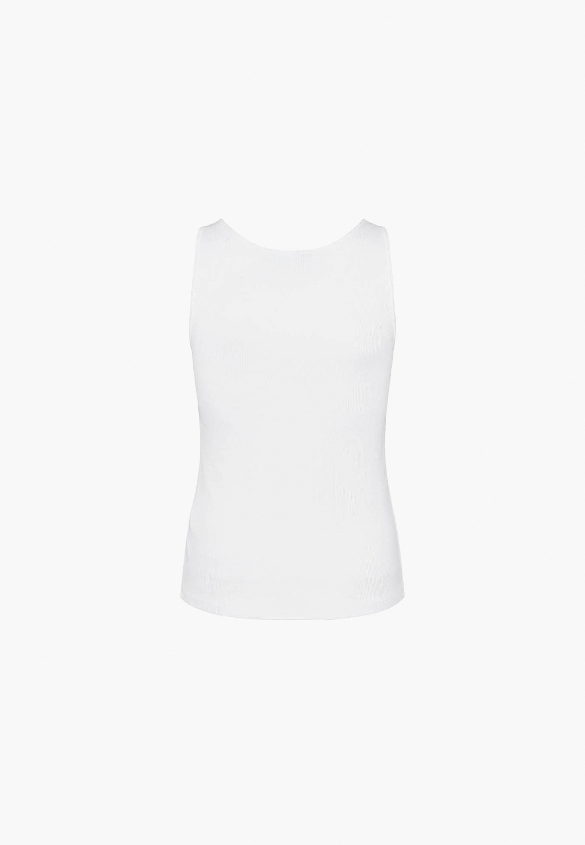 LAURIE Alberte Tank Top Tops 10000 White