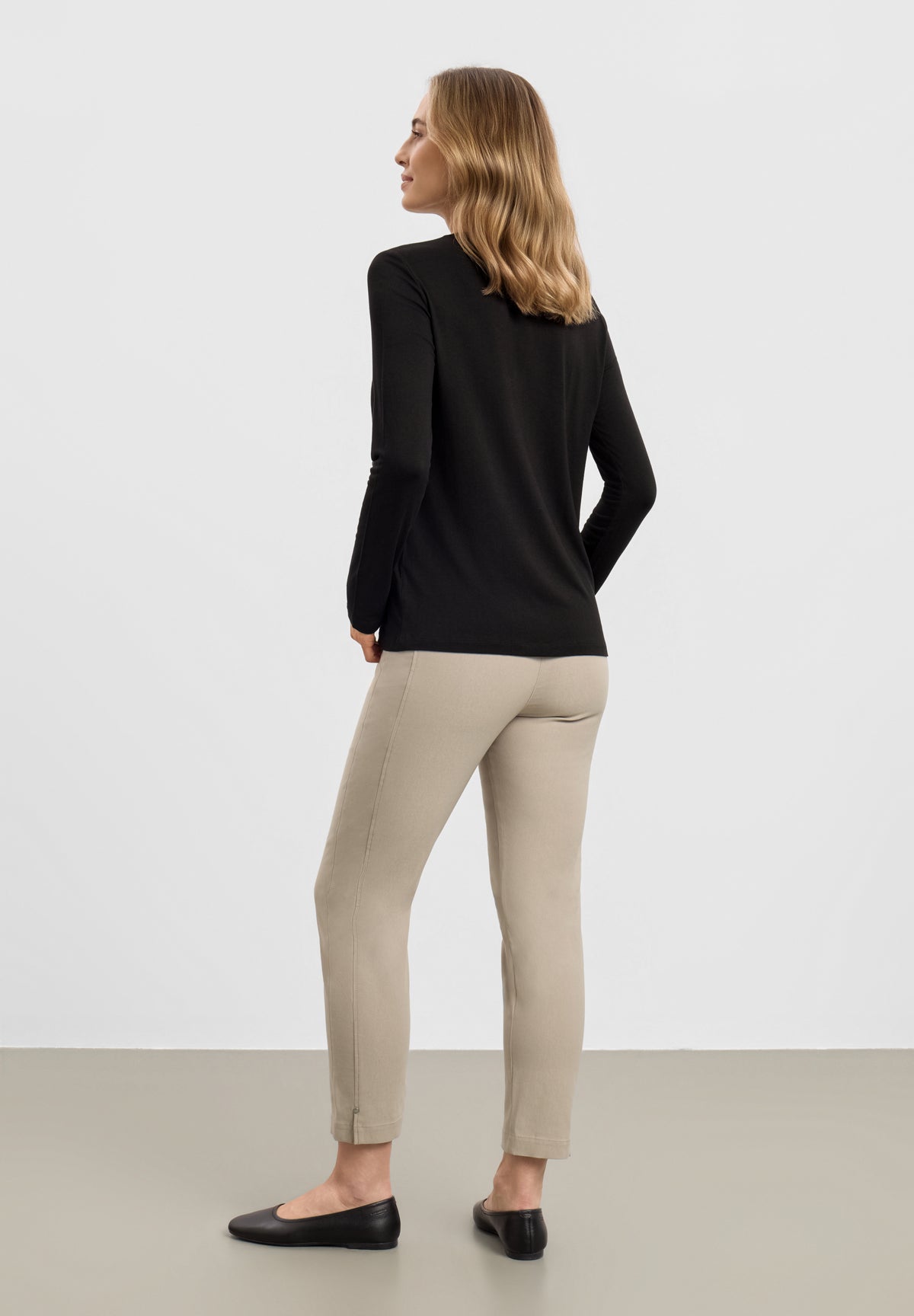 LAURIE Amanda T-Shirt LS Shirts 99000 Black