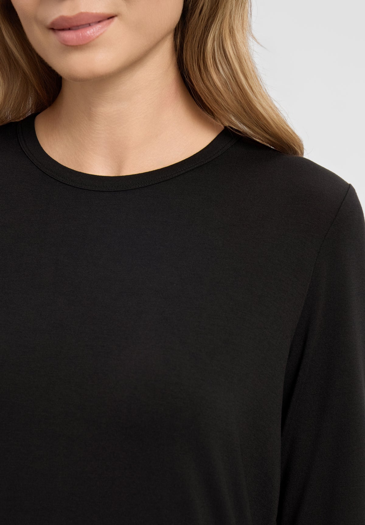LAURIE Amanda T-Shirt LS Shirts 99000 Black