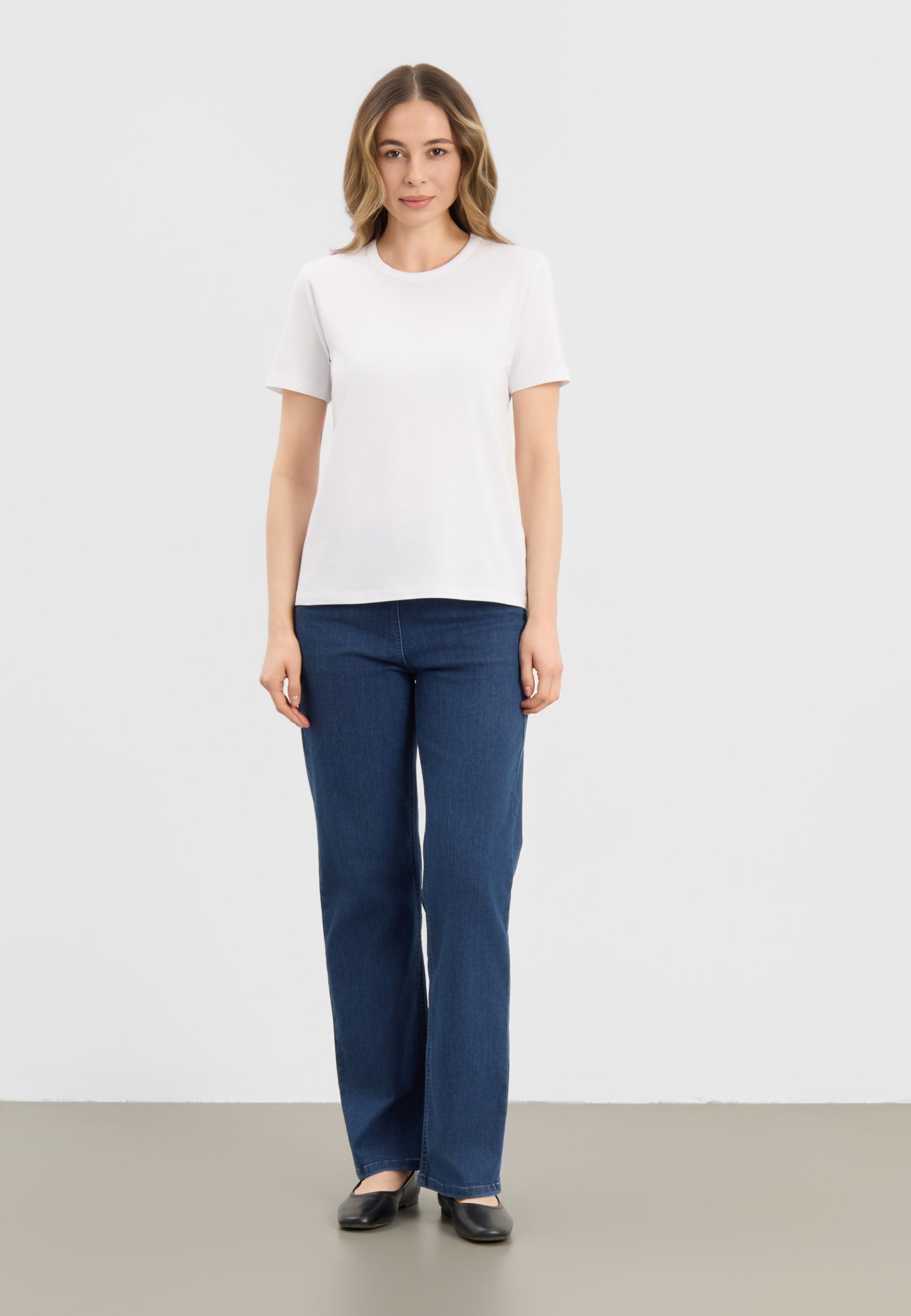 LAURIE Amanda T-Shirt SS Regular 10000 White