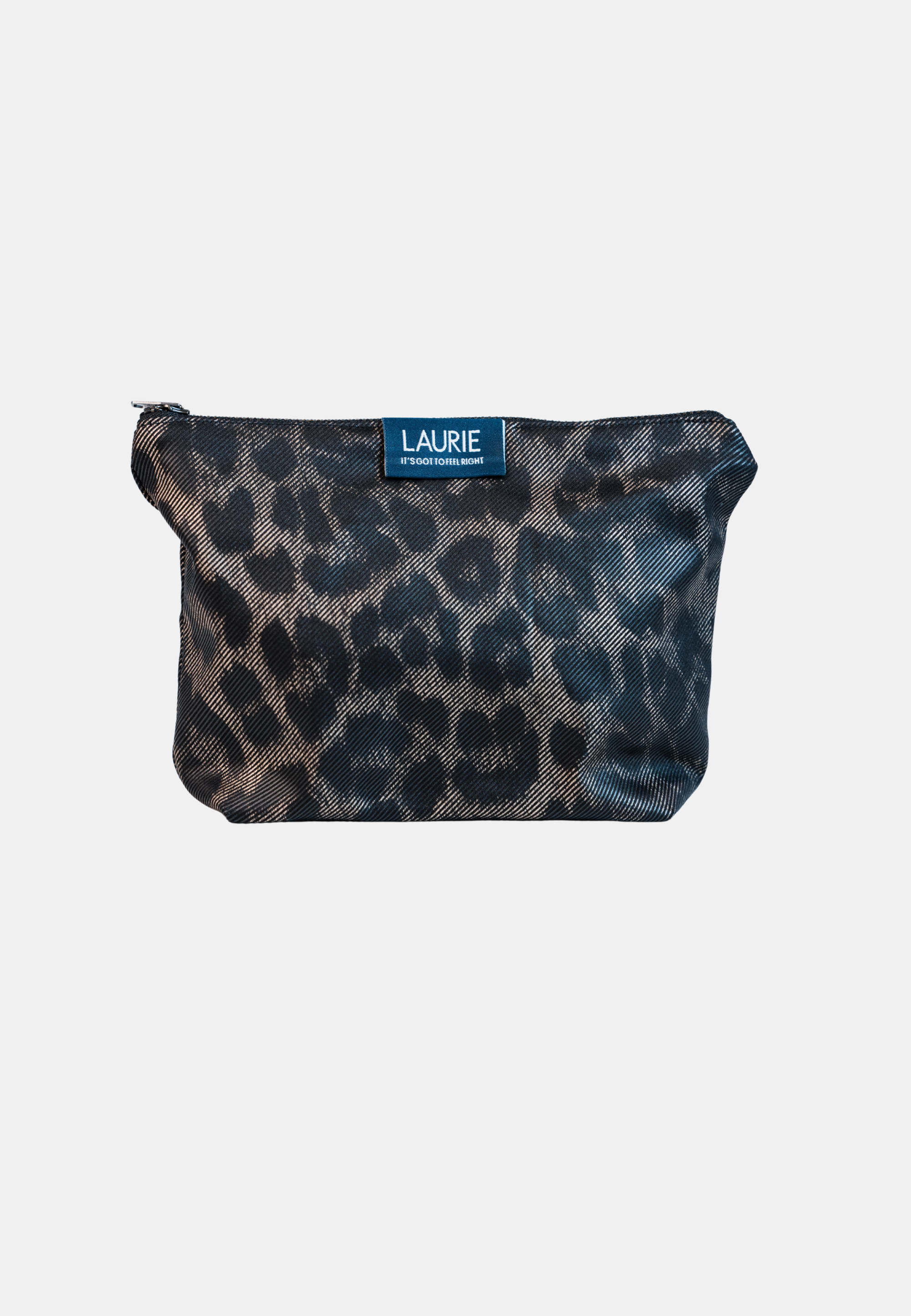 LAURIE Beauty Bag Accessories 88139 Brown Leo Print