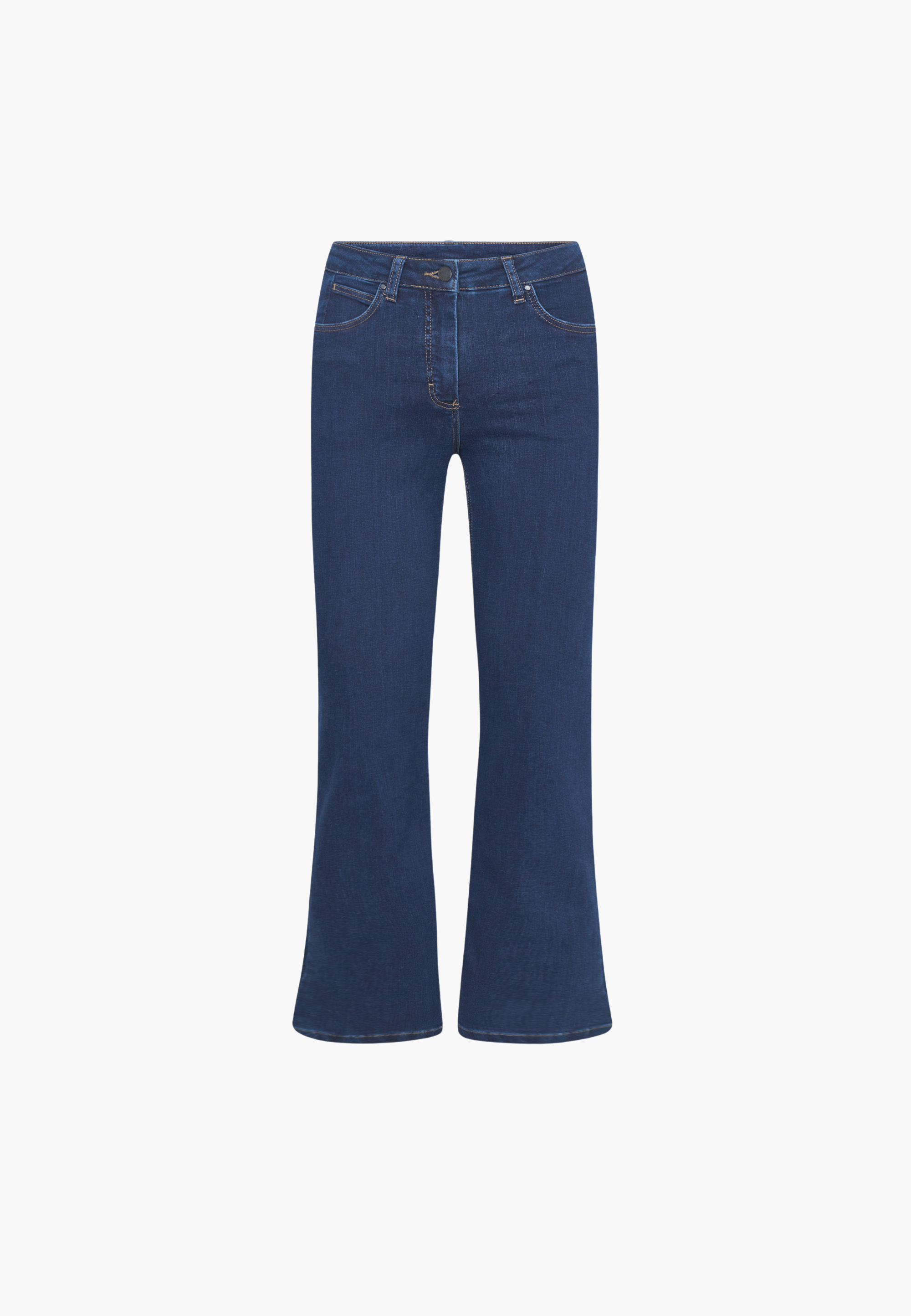 LAURIE Charlotte Flare Regular - Medium Length Regular 40513 Dark Blue Denim