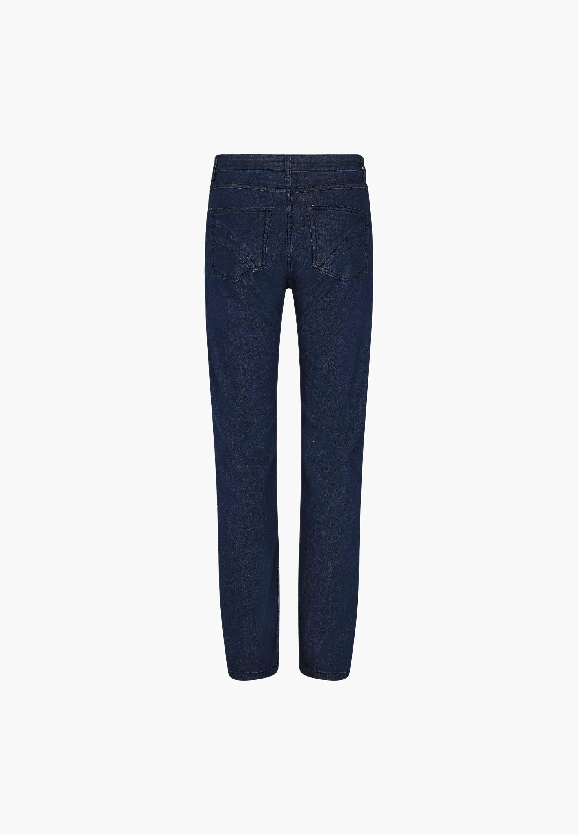 LAURIE Charlotte Regular - Medium Length - Ecolabel Regular 49505 Dark Blue Denim