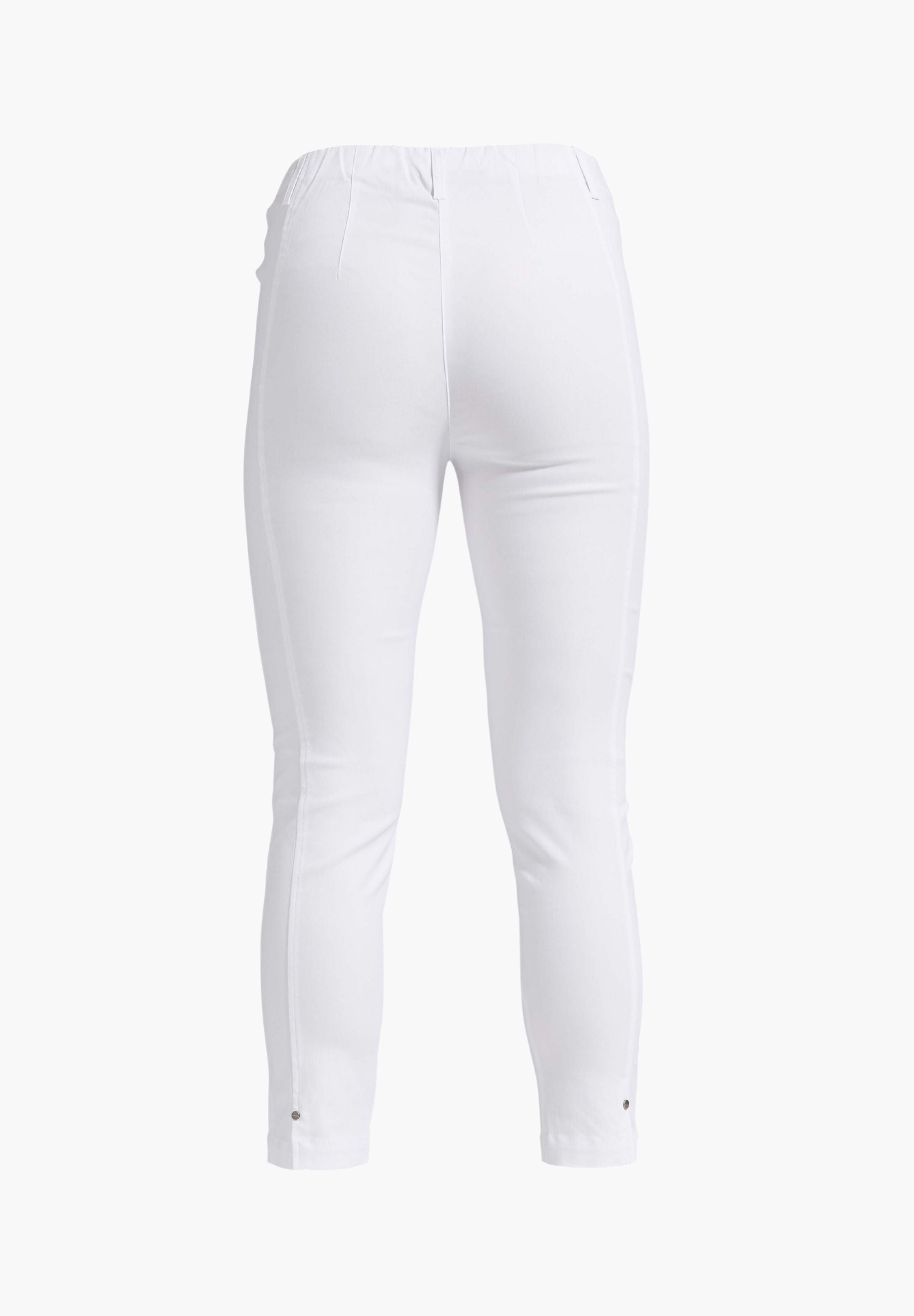 LAURIE Chloe Slim Crop Trousers SLIM 10970 White