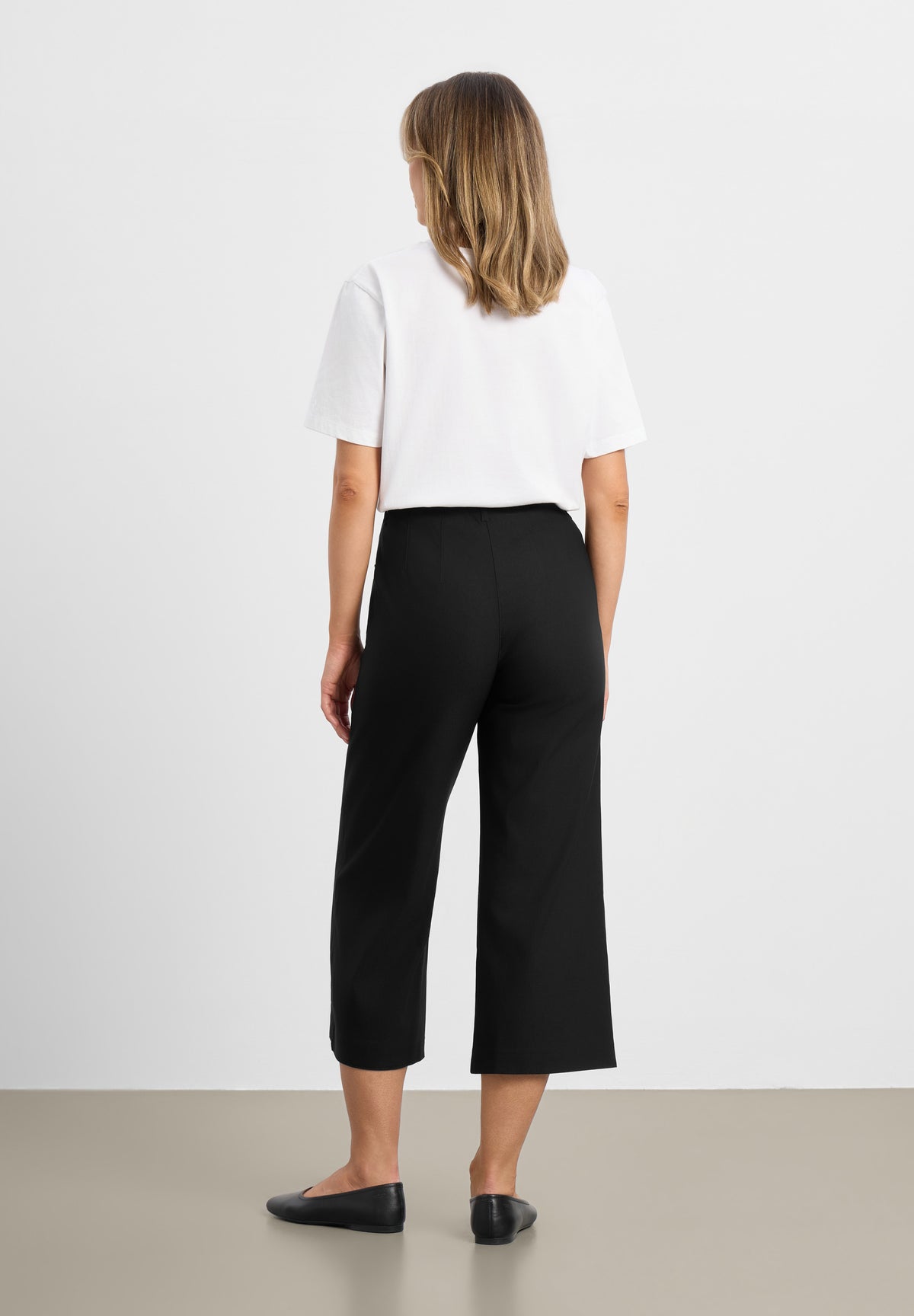 LAURIE Donna Loose - Cropped Loose 99000 Black