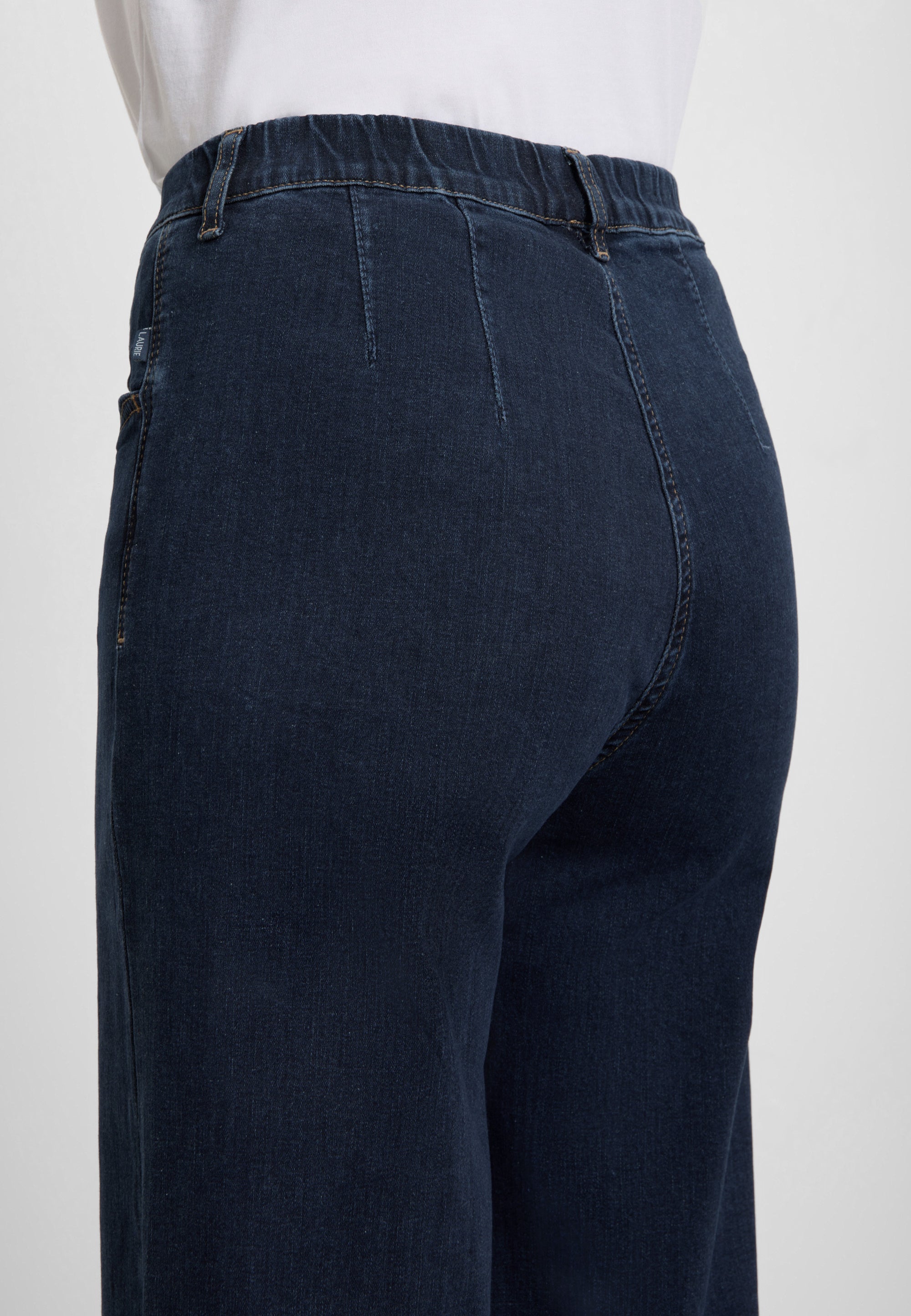 LAURIE Donna Loose - Medium Length Loose 40513 Dark Blue Denim