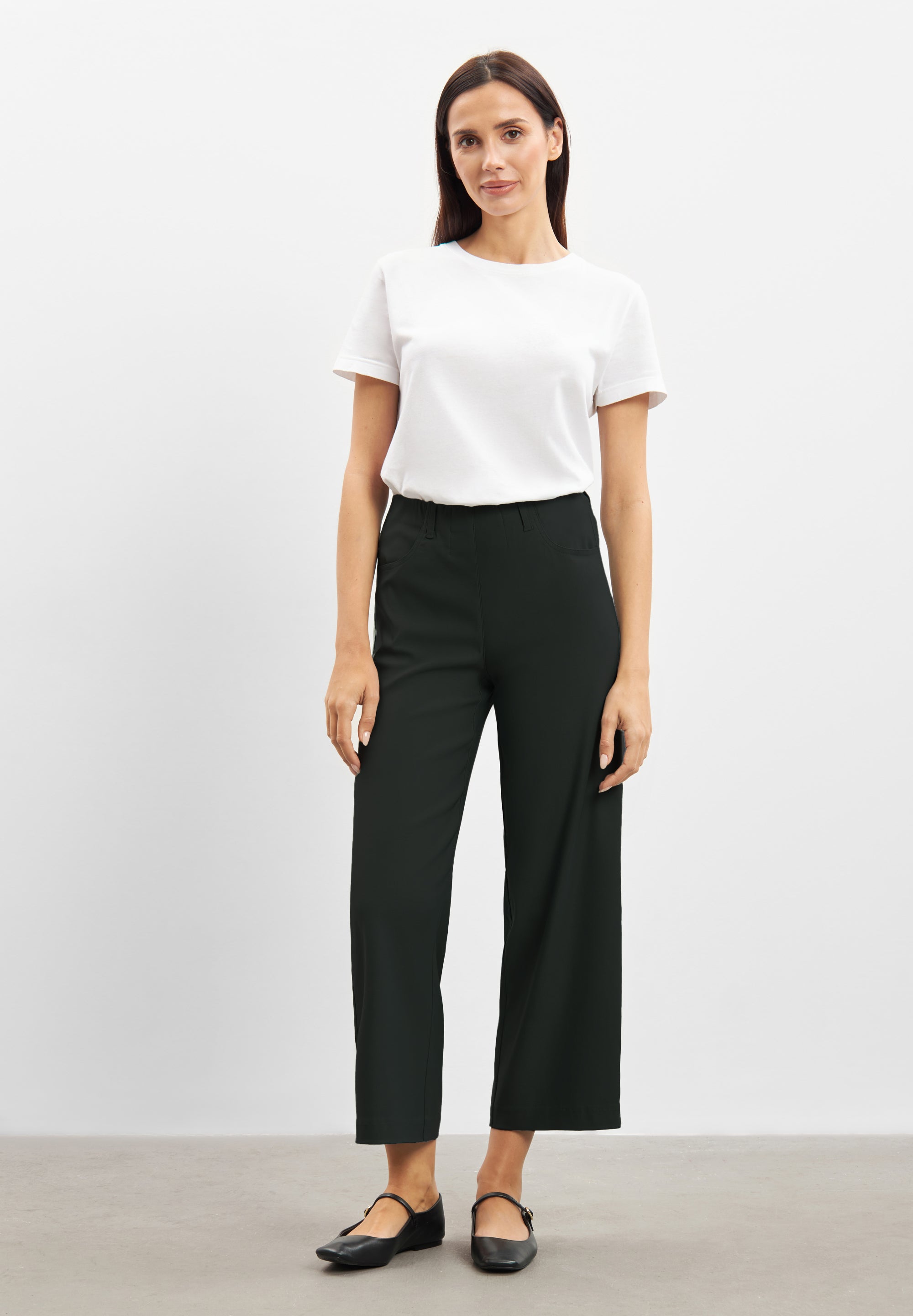 LAURIE Donna Loose Crop Loose 99000 Black