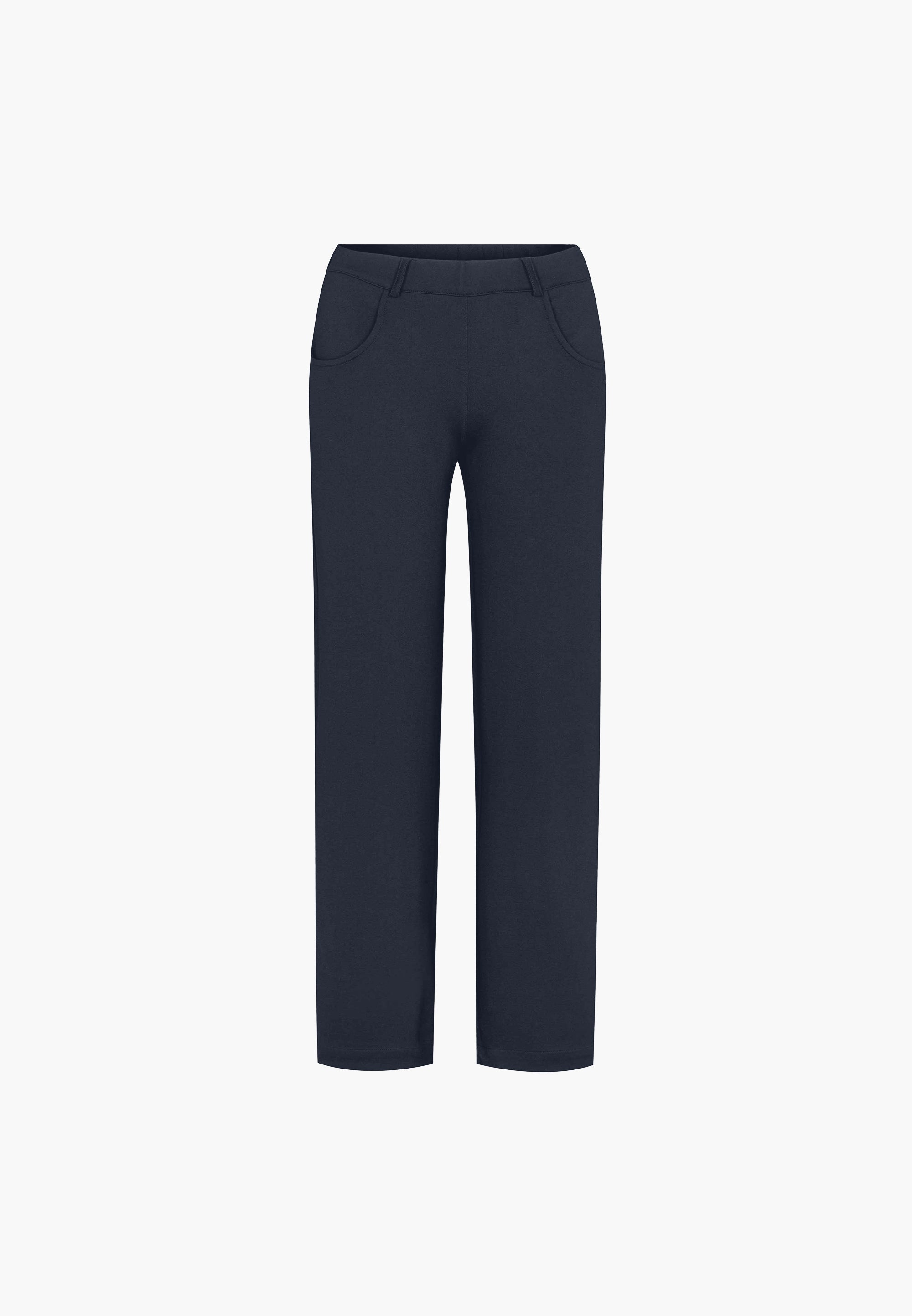 LAURIE Donna Loose Jersey - Medium Length Loose 49103 Navy brushed