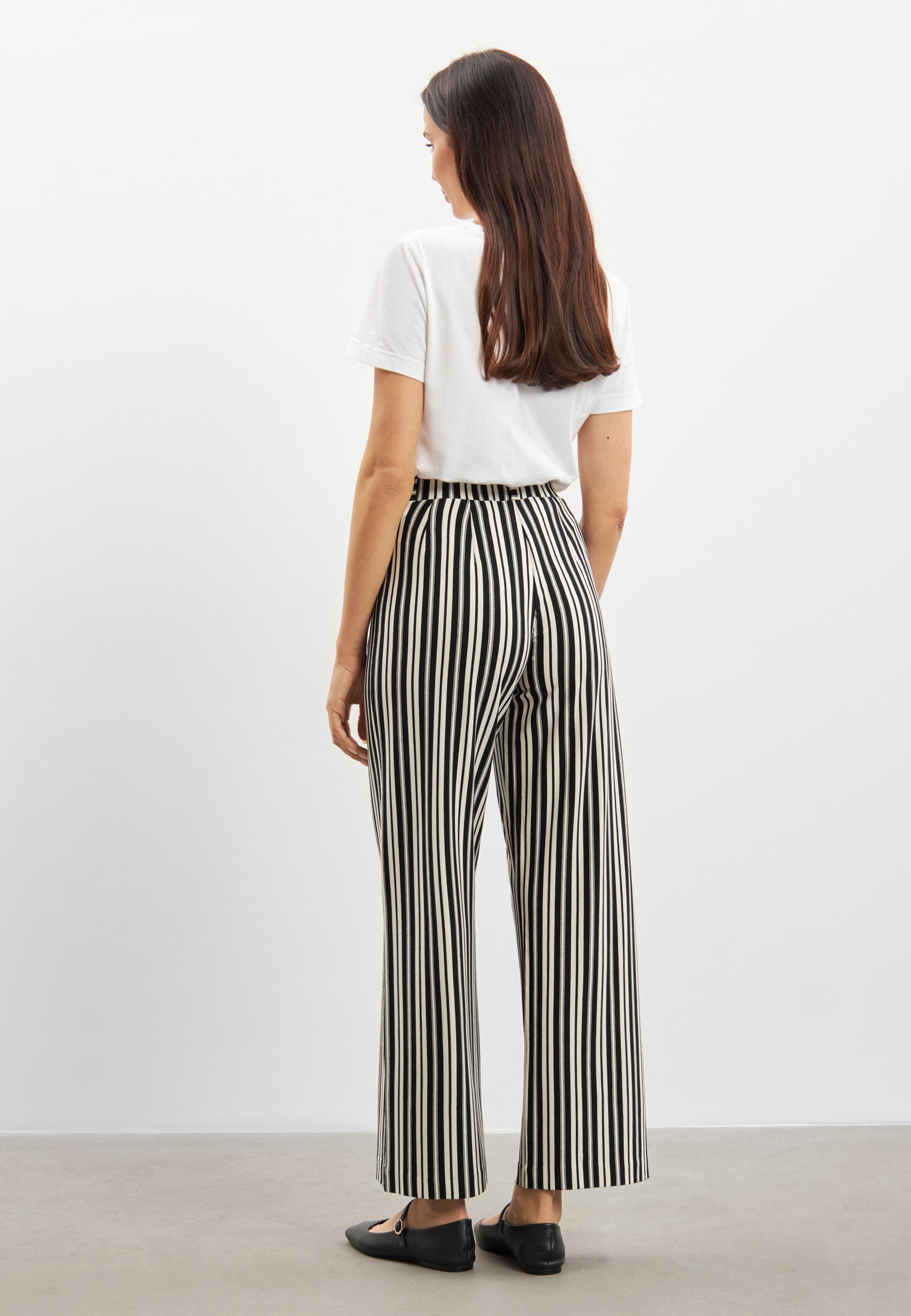 LAURIE Donna Loose Jersey - Short Length Loose 99139 Elegant Stripe