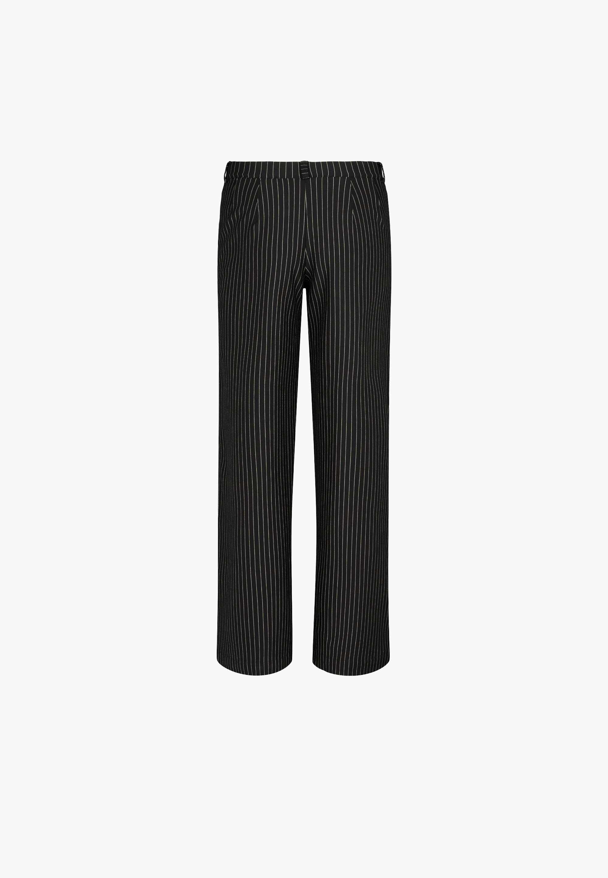 LAURIE Donna Loose Jersey - Short Length Loose 99027 Black Stripe Brushed