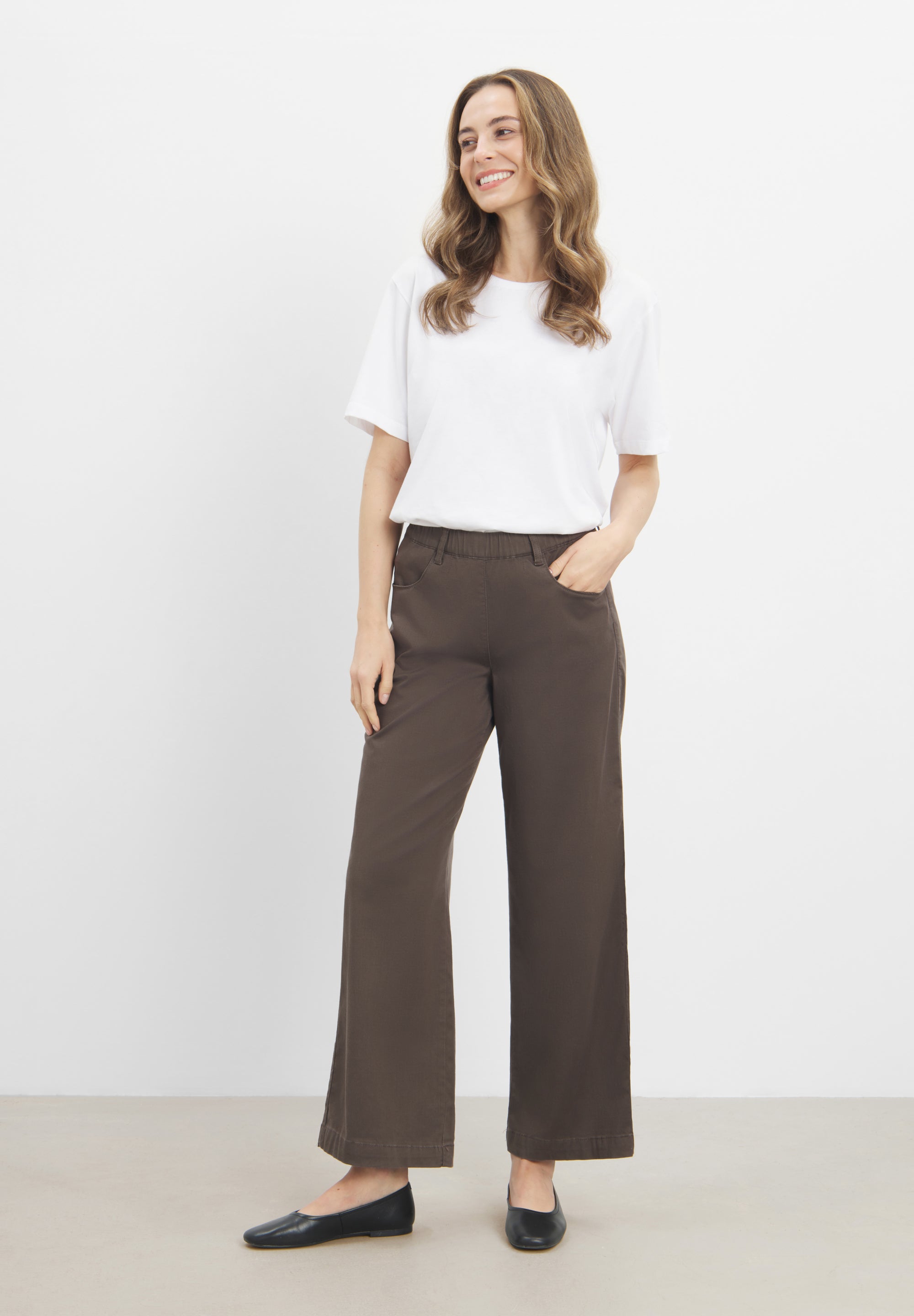 LAURIE Donna Loose SL Loose 88001 Brown brushed