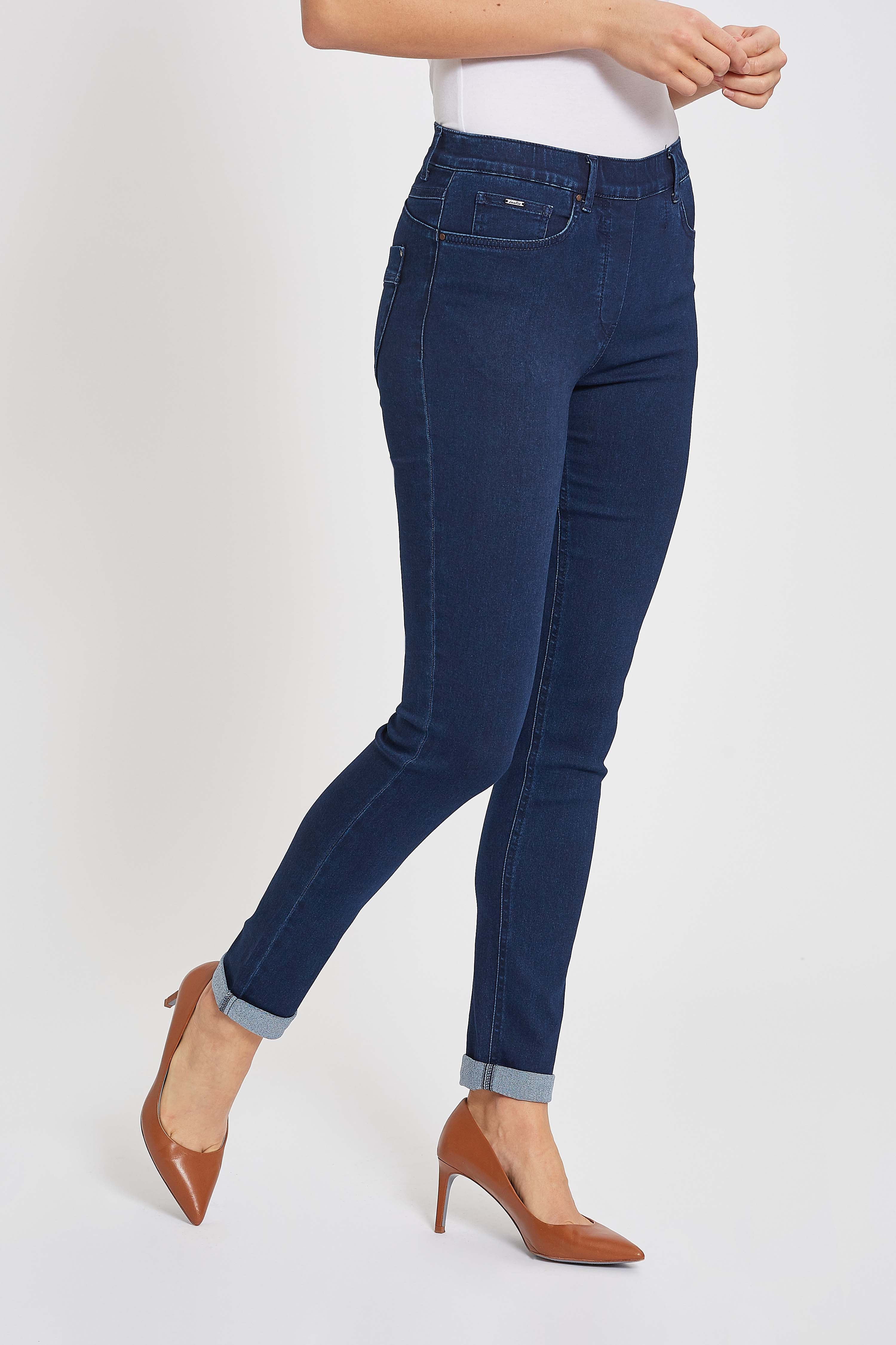LAURIE Faith Turn Slim - Short Length Slim 49514 Denim Washed