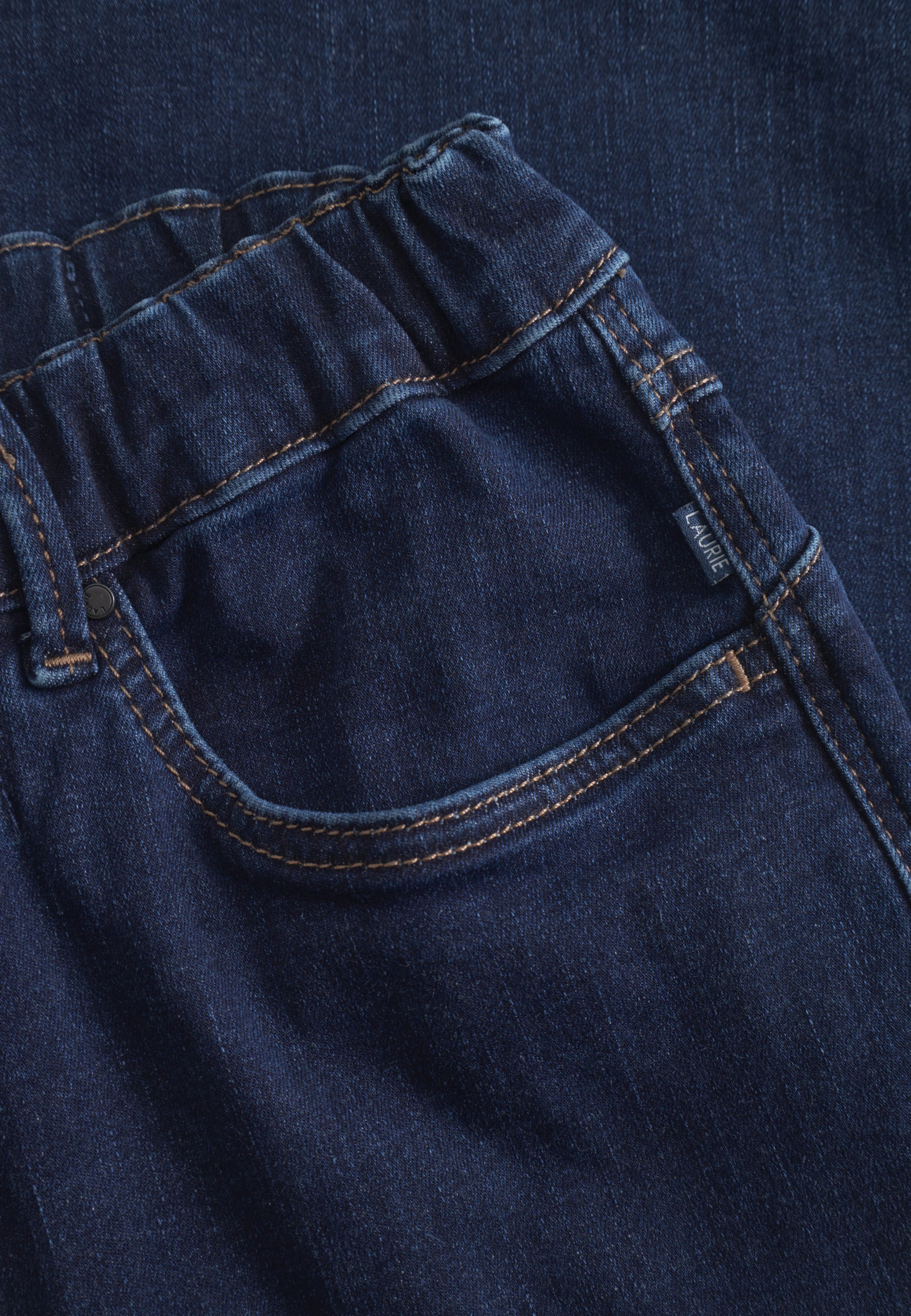 LAURIE Hannah Regular - Ekstra Short Length Regular 40513 Dark Blue Denim