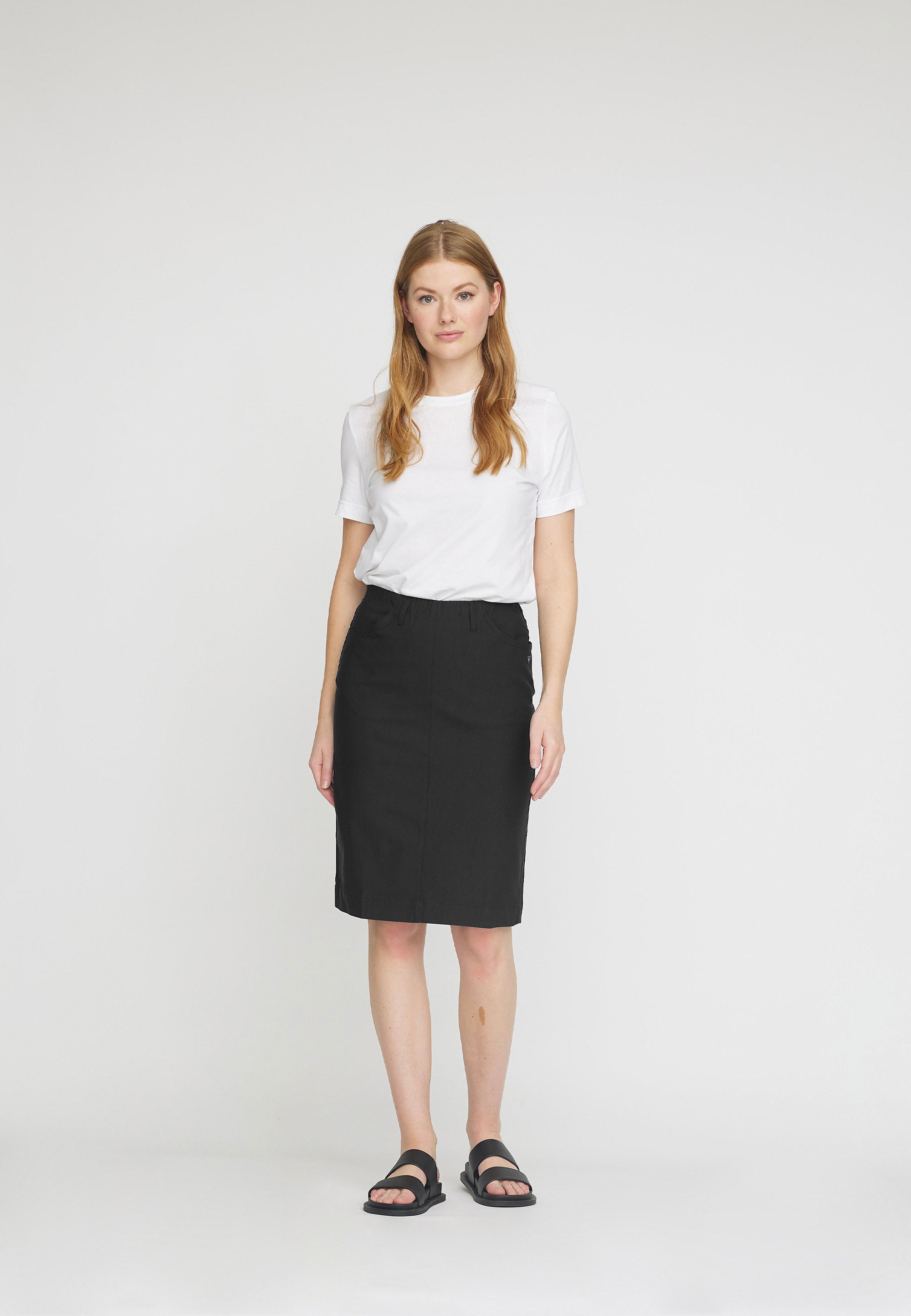 LAURIE Jasmin Skjørt Skirts 99970 Black