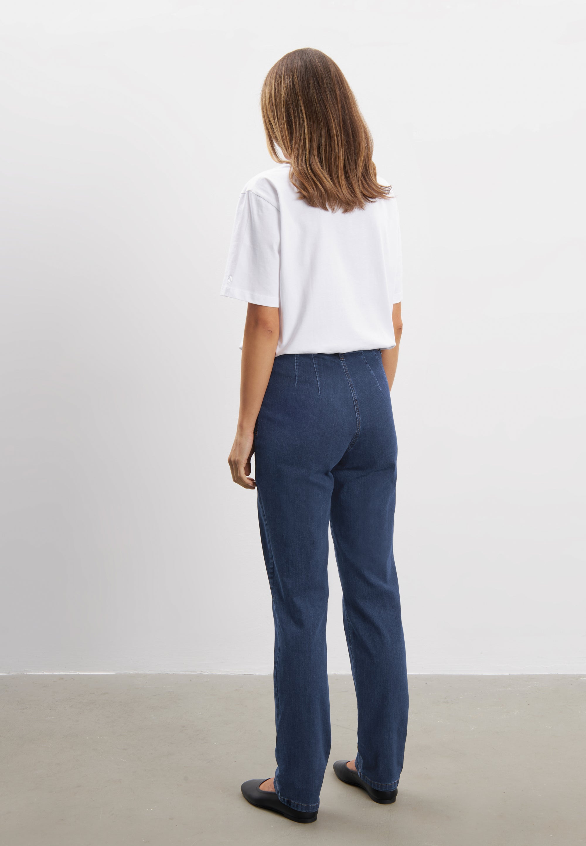 LAURIE Kelly Regular - Medium Length Regular 40513 Dark Blue Denim