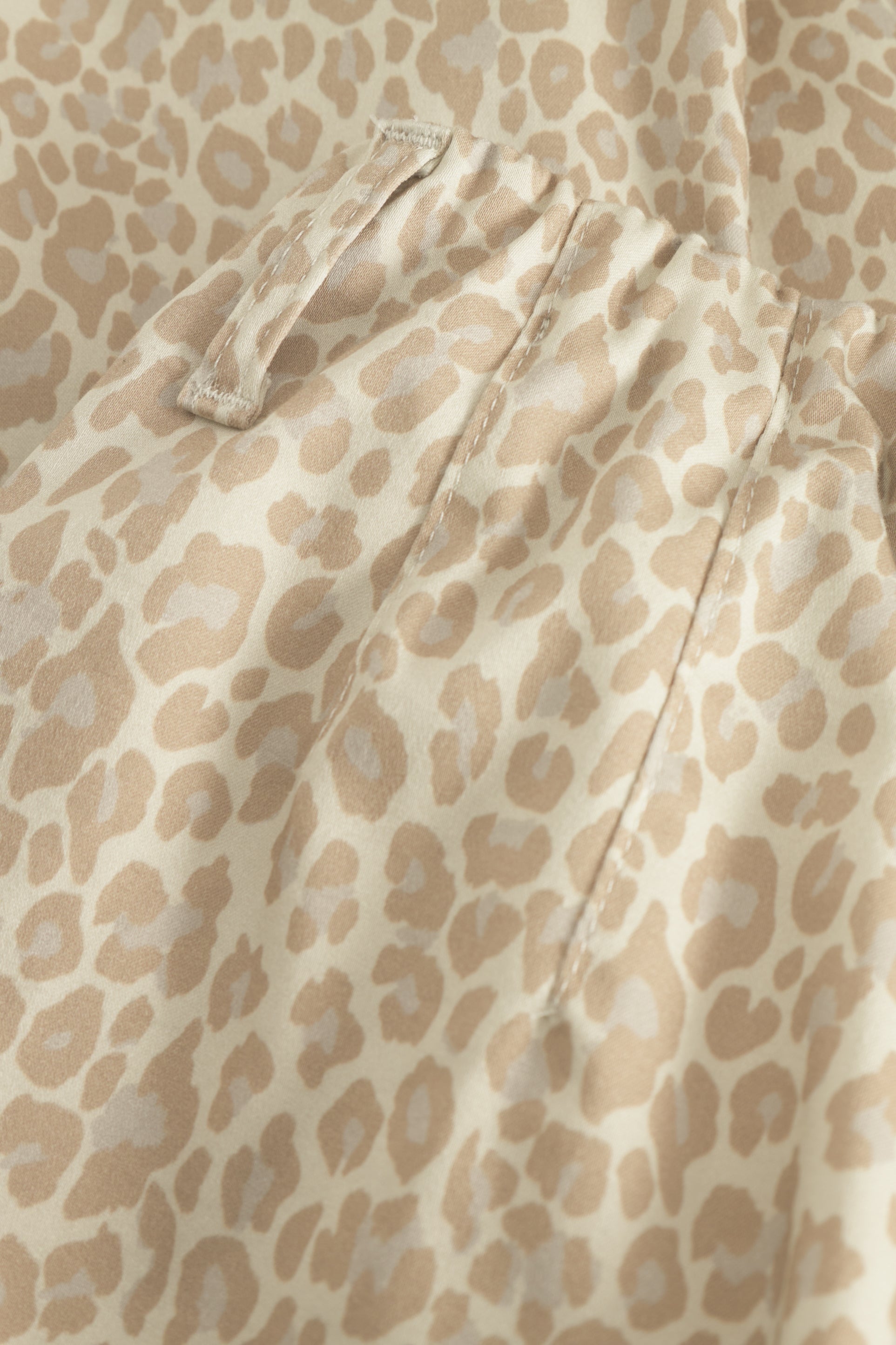 LAURIE Kelly Regular - Medium Length Trousers REGULAR 13036 Birch Leopard