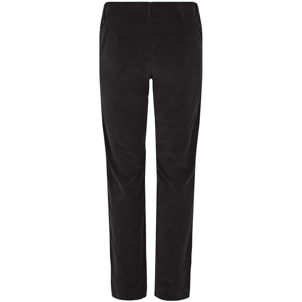 LAURIE Kelly Regular Fløyel - Medium Length Regular 99000 Black