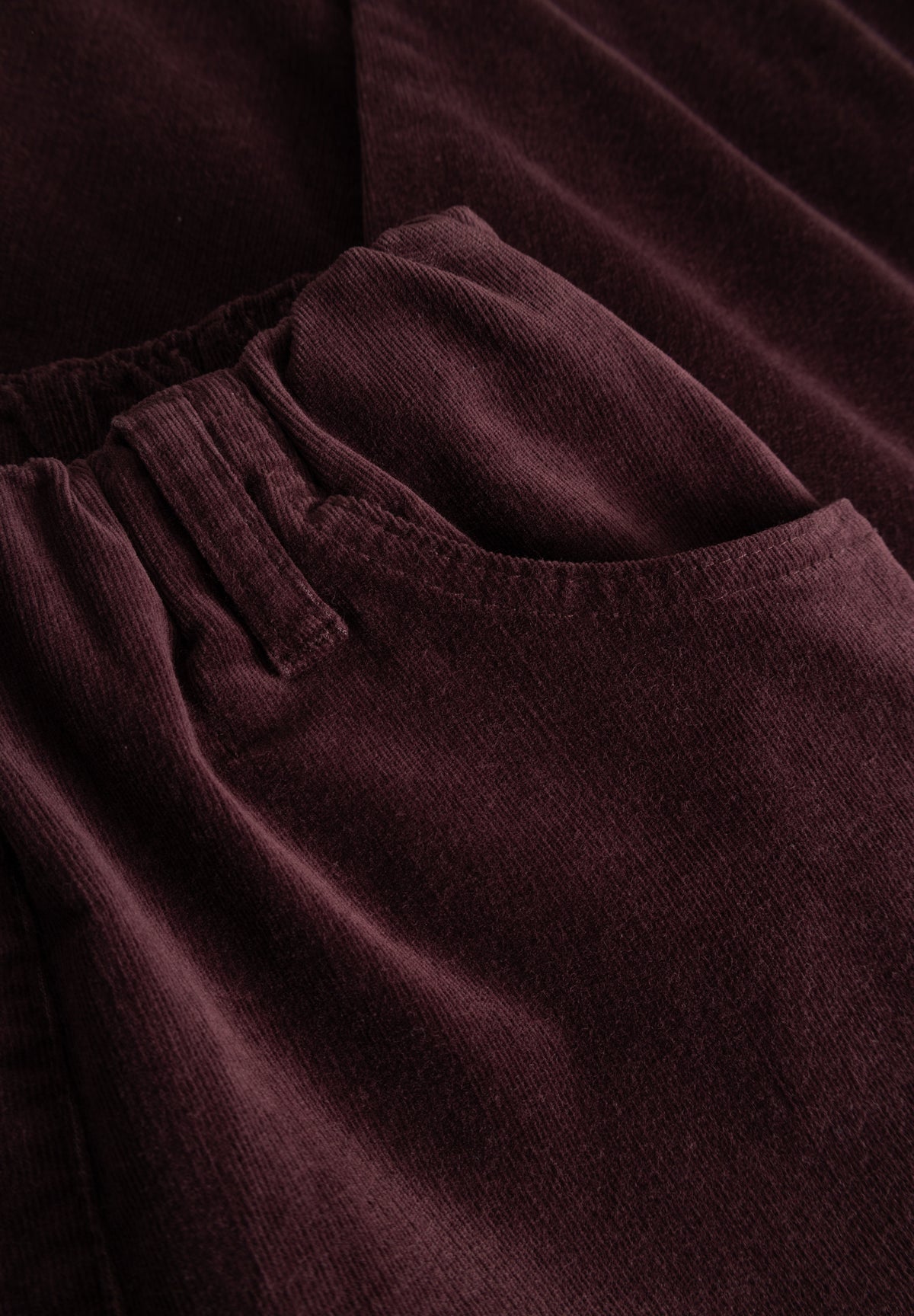 LAURIE Kelly Regular Fløyel - Medium Length Regular 68000 Dark Plum