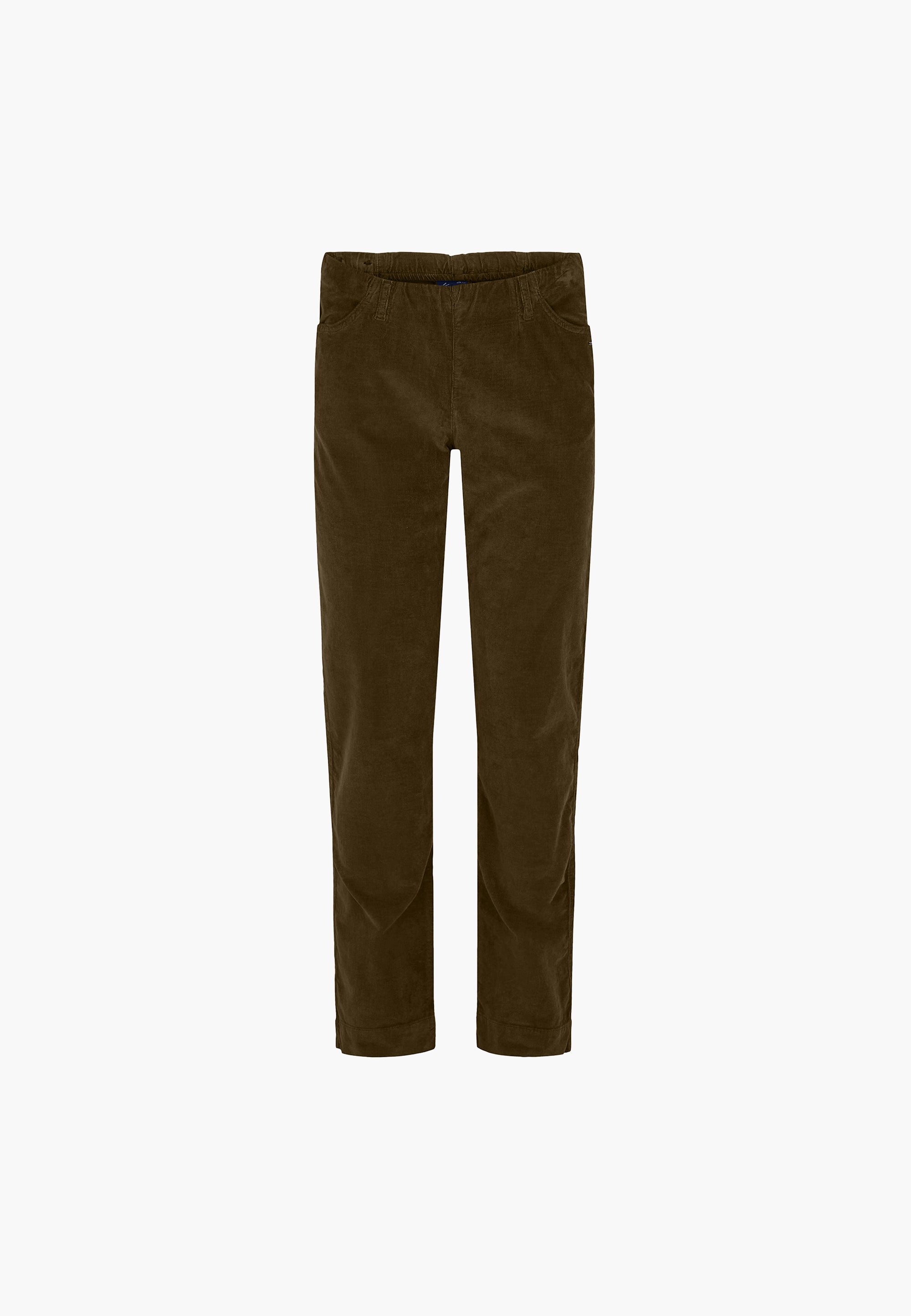 LAURIE Kelly Regular fløyel - Medium Length Regular 58900 Dark Olive