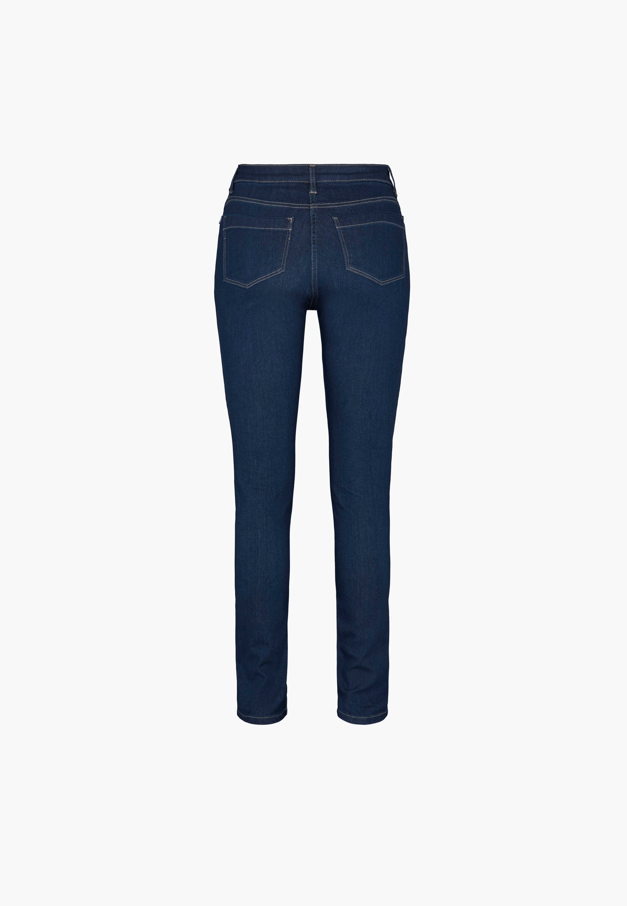 LAURIE Laura Slim - Medium Length Slim 49501 Dark Blue Denim