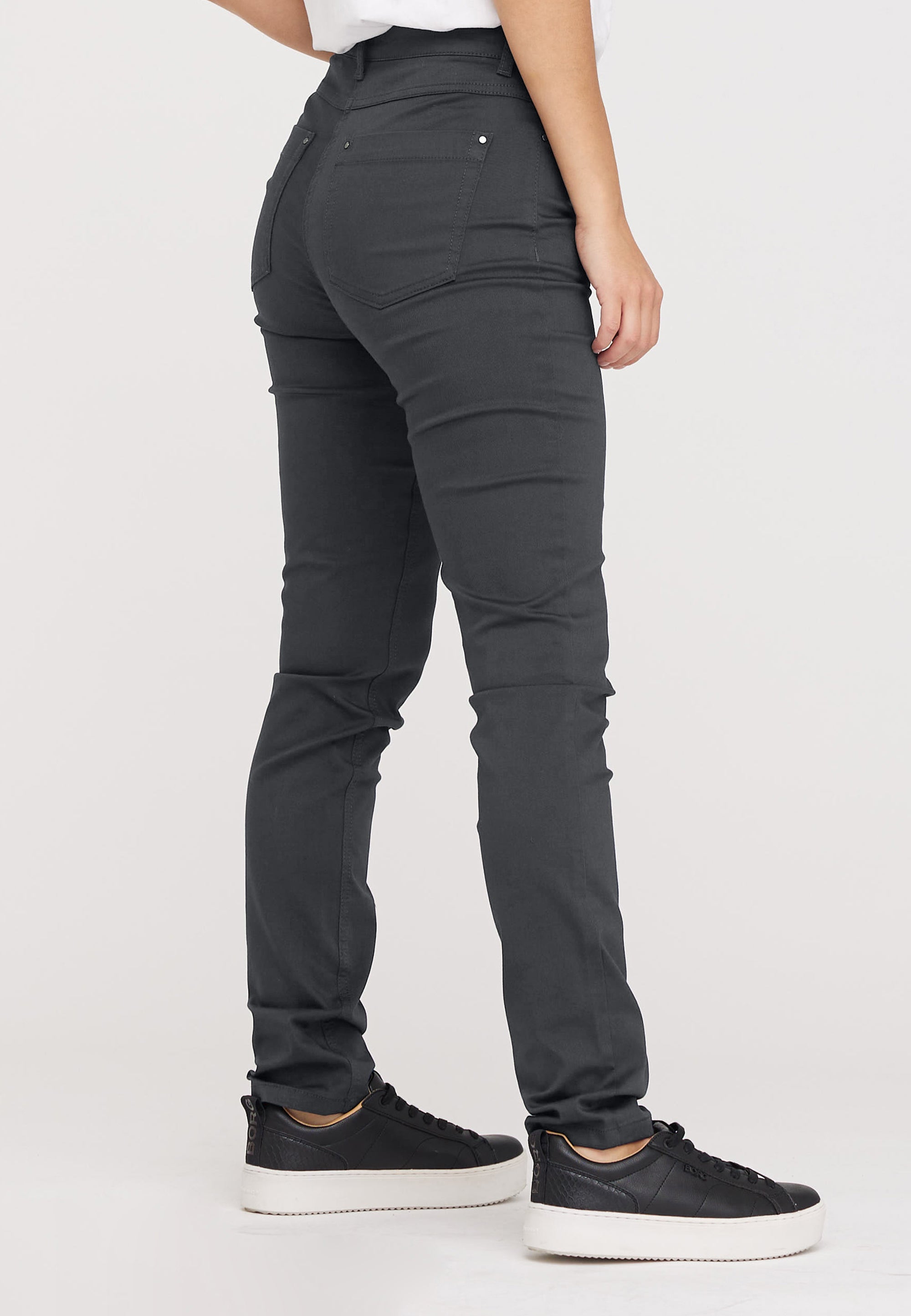 LAURIE Laura Slim - Medium Length Slim 97000 Anthracite