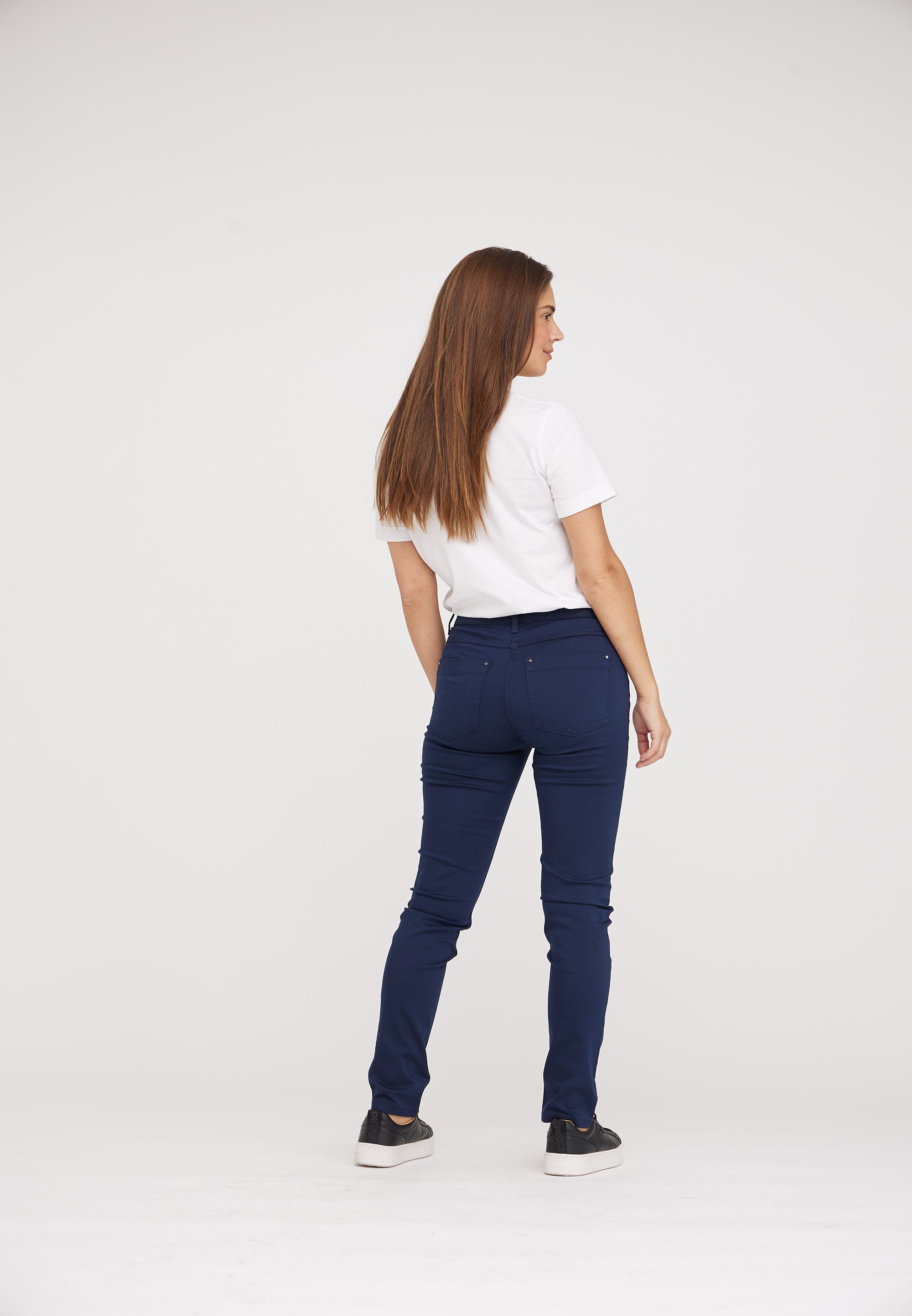 LAURIE Laura Slim - Short Length Slim 49000 Navy