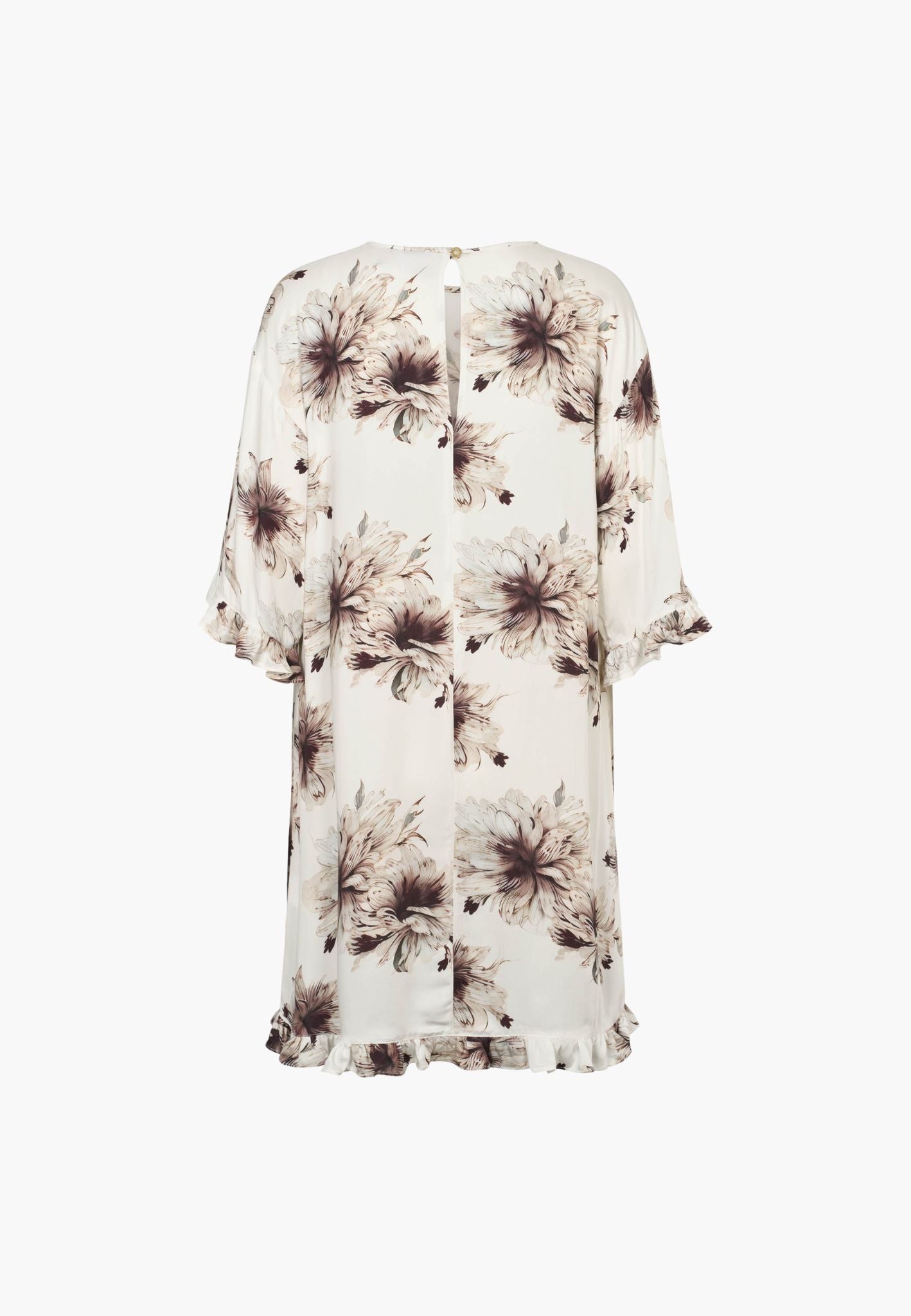 LAURIE Nova Dress SS Relaxed 68013 Bloom Plum Print