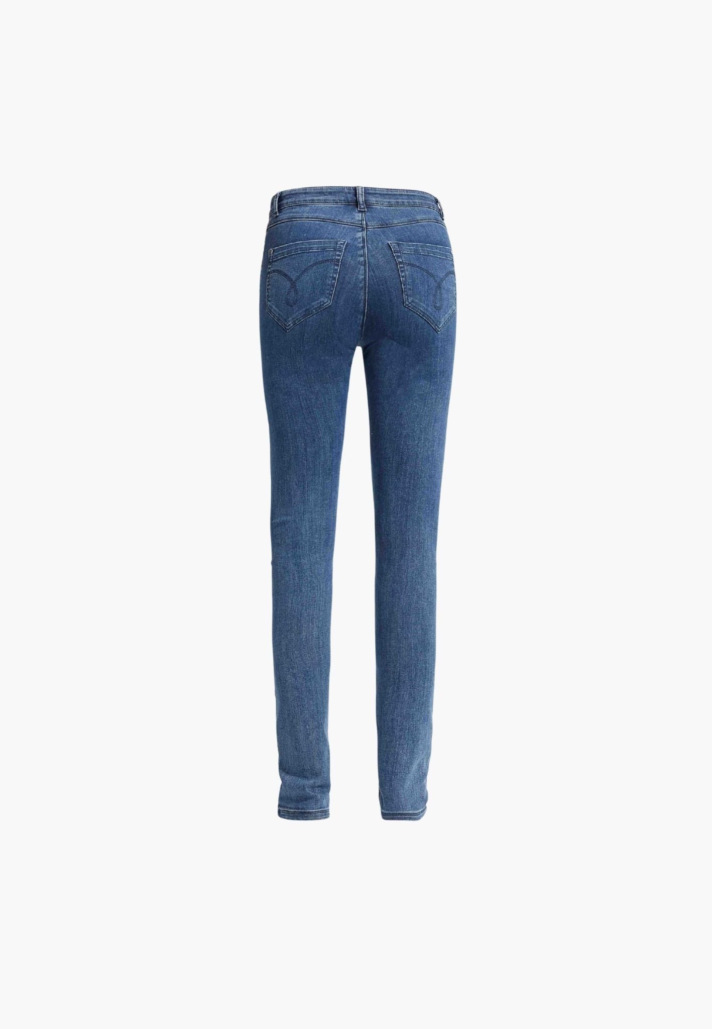 LAURIE Olivia Skinny - Medium Length Skinny 45504 Medium Blue Denim
