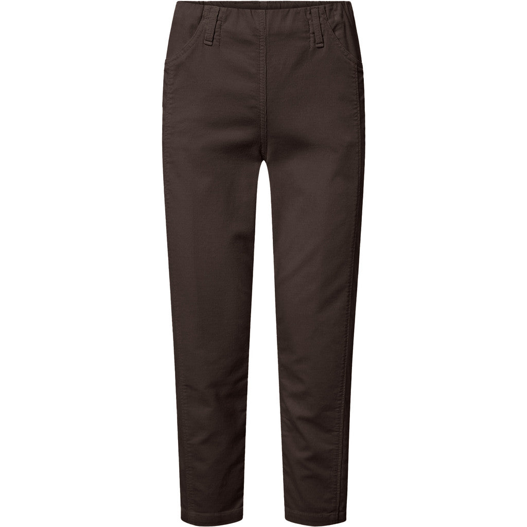 LAURIE Piper Pure Regular Fløyel - Cropped Regular 88000 Brown