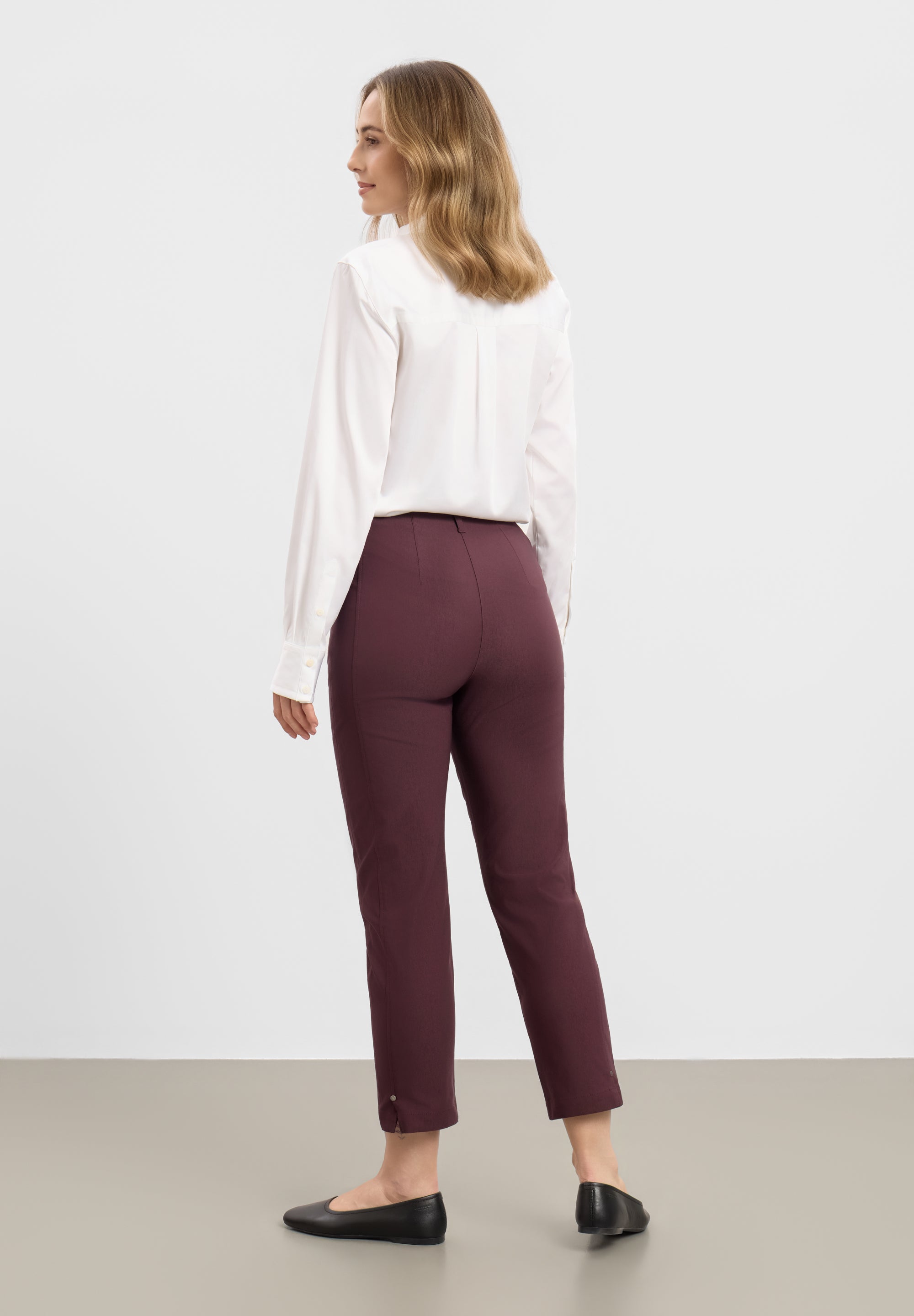 LAURIE Rose Regular - Cropped Regular 68970 Dark Plum