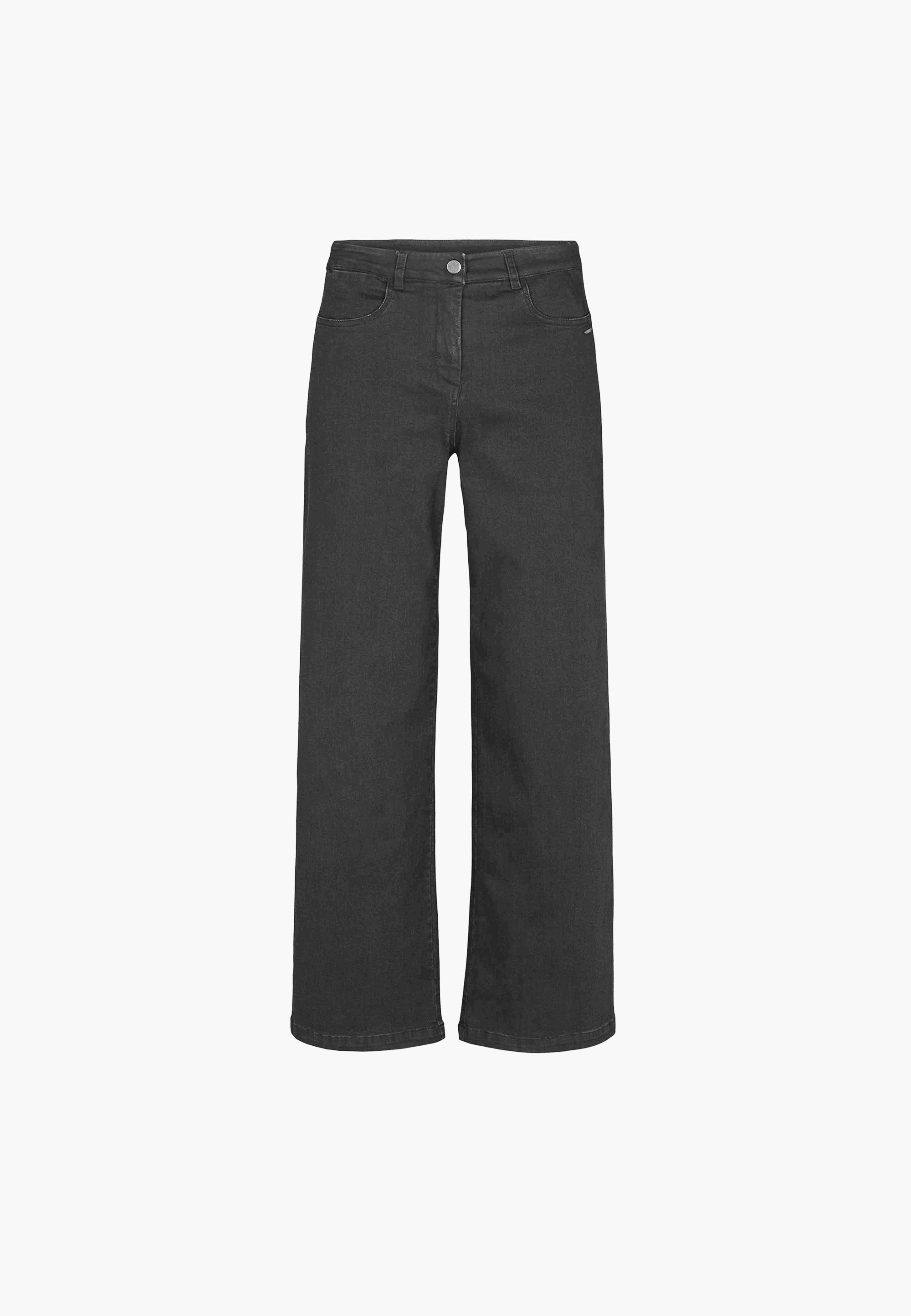 LAURIE Serene 5-pocket Loose - Medium Length Loose 99000 Black