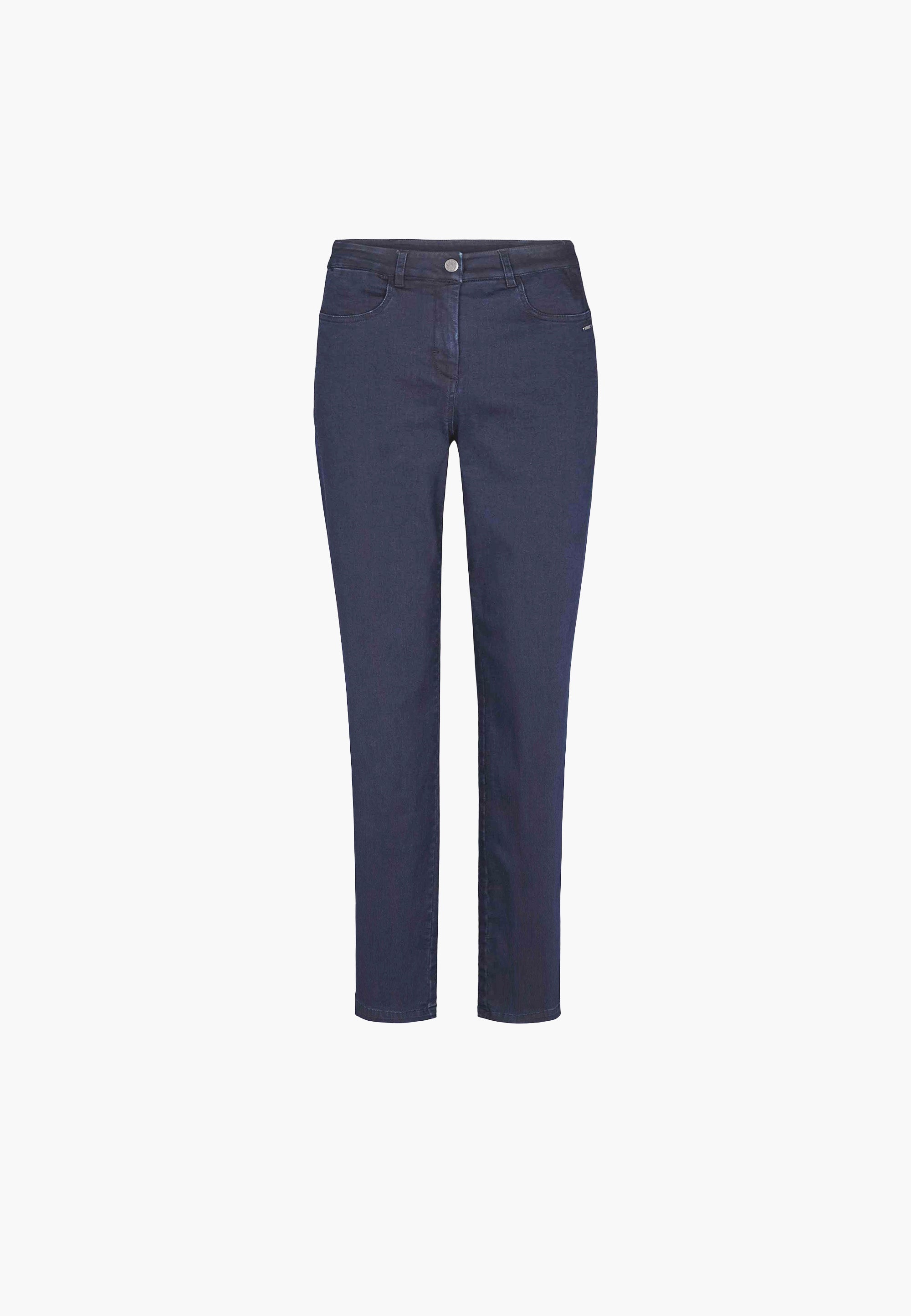 LAURIE Serene 5-pocket Slim - Short Length Slim 49520 Dark Blue Denim