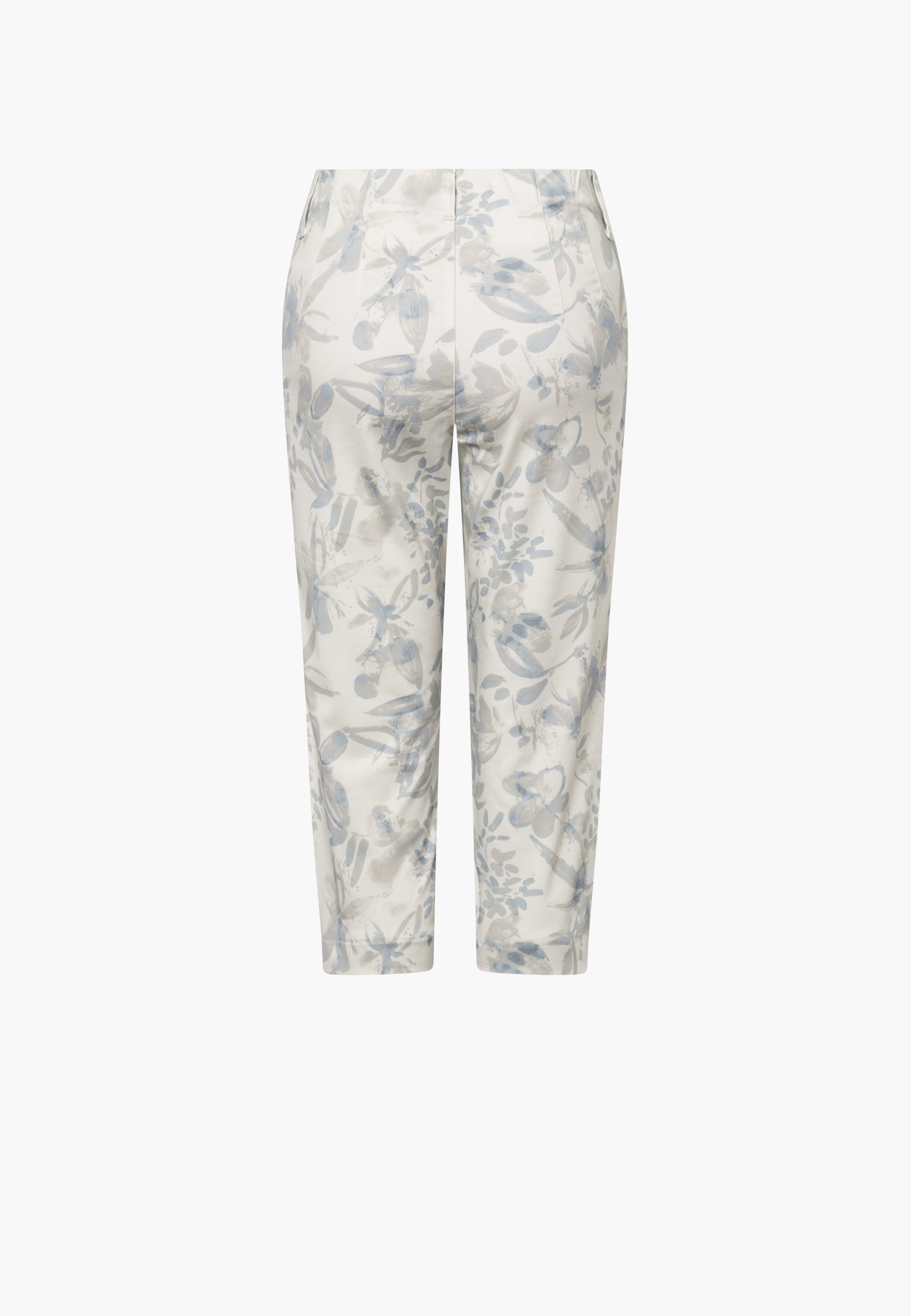 LAURIE Taylor Regular Capri ML Regular 44140 Blue flower print