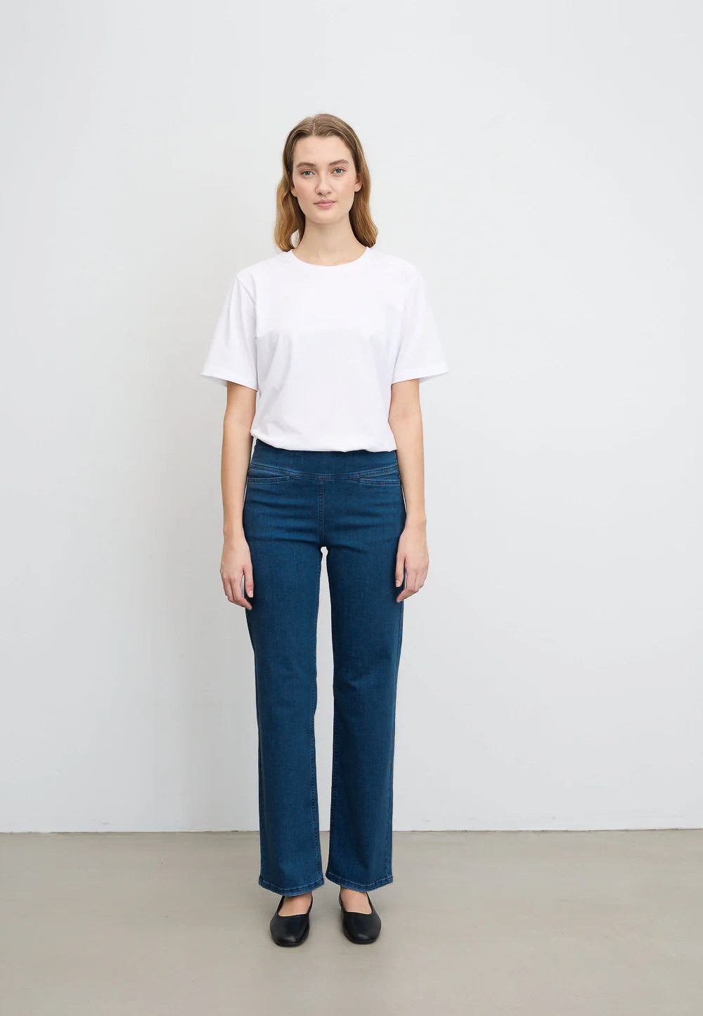 LAURIE Thea Straight - Short Length Straight 49401 Blue Denim