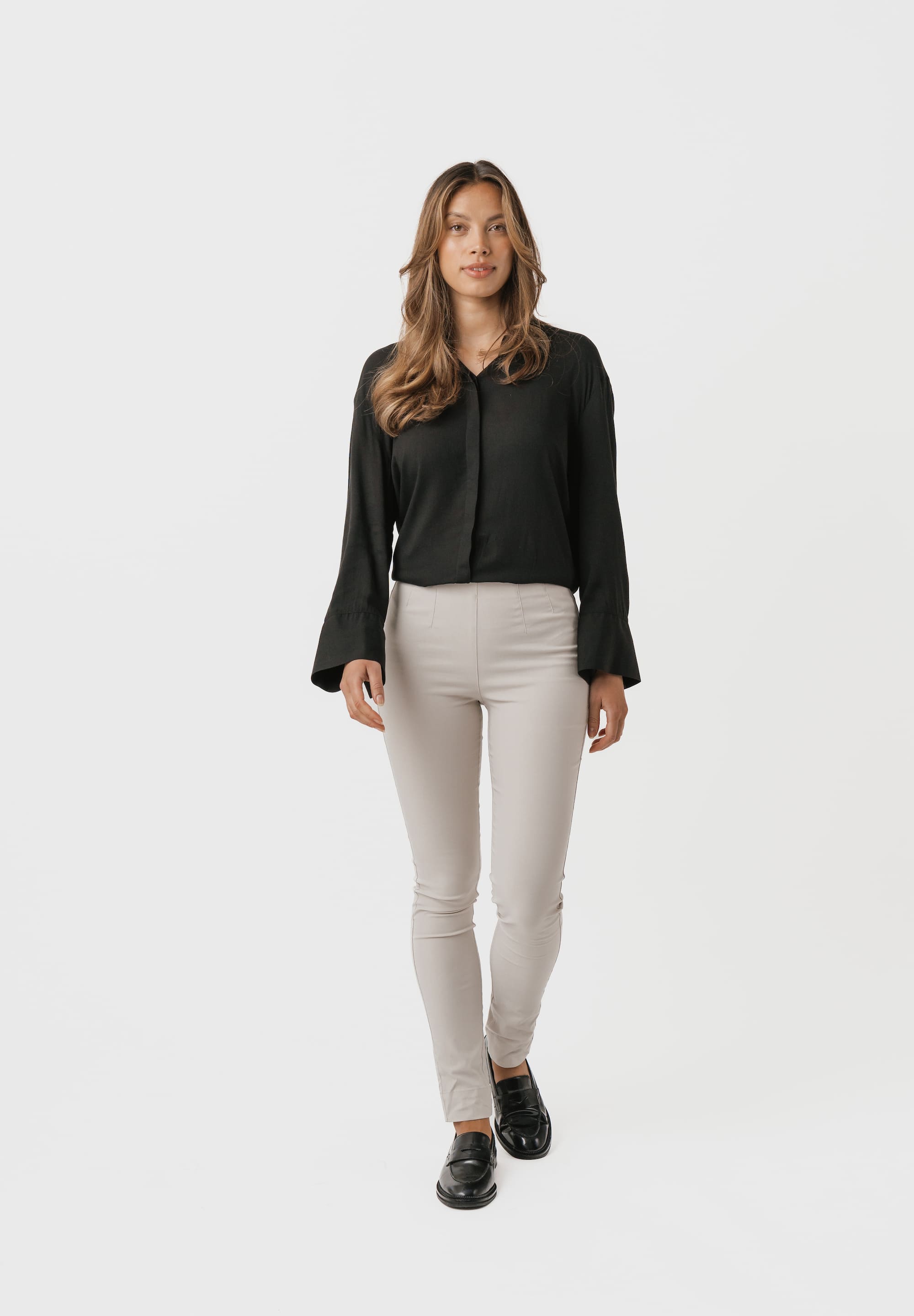 LAURIE Vicky Slim - Medium Length Slim 25137 Grey Sand