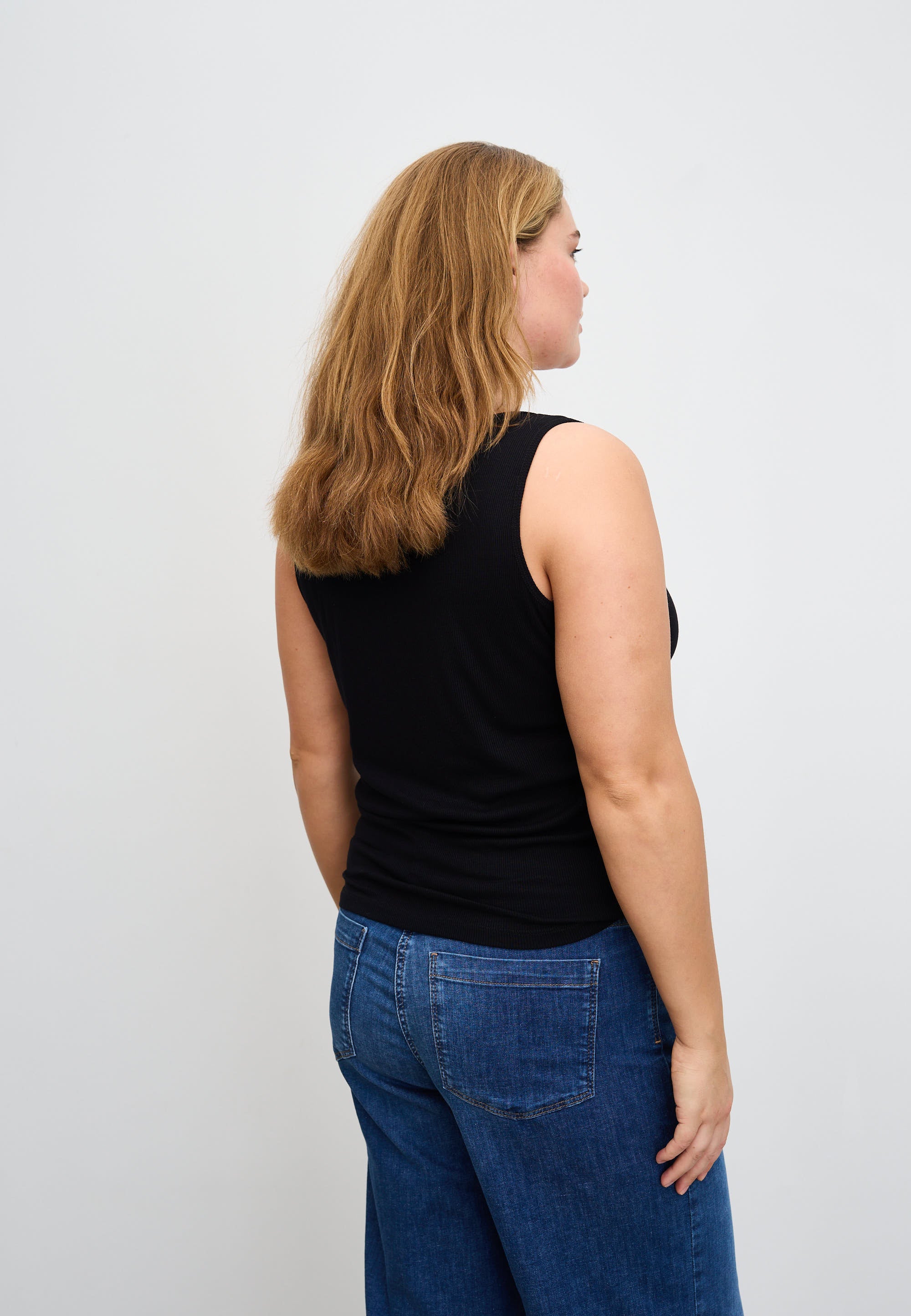 LAURIE  Alberte Tank Top Tops 99000 Black