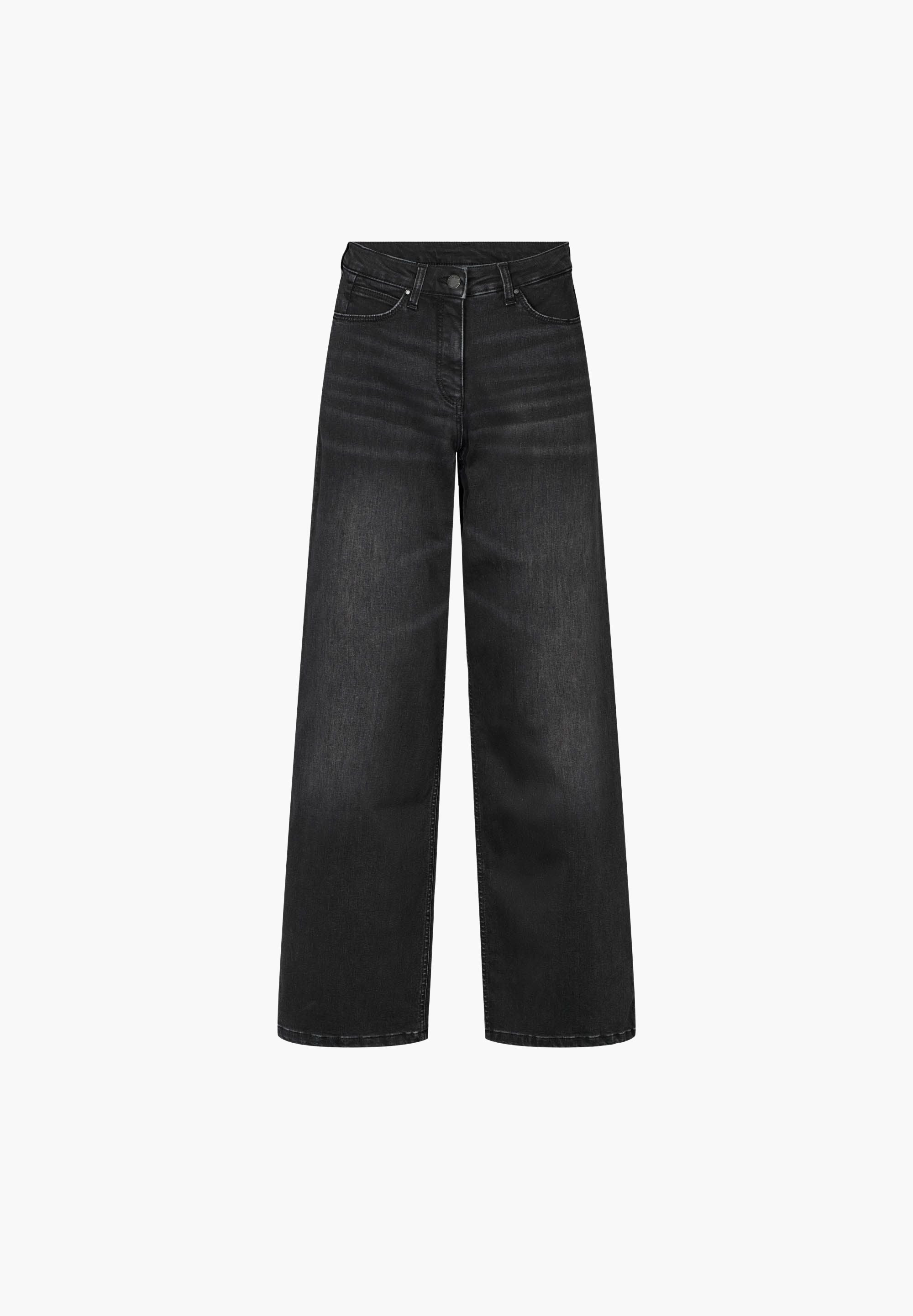 LAURIE Carol Loose - Medium Length Loose 99399 Washed Black Denim