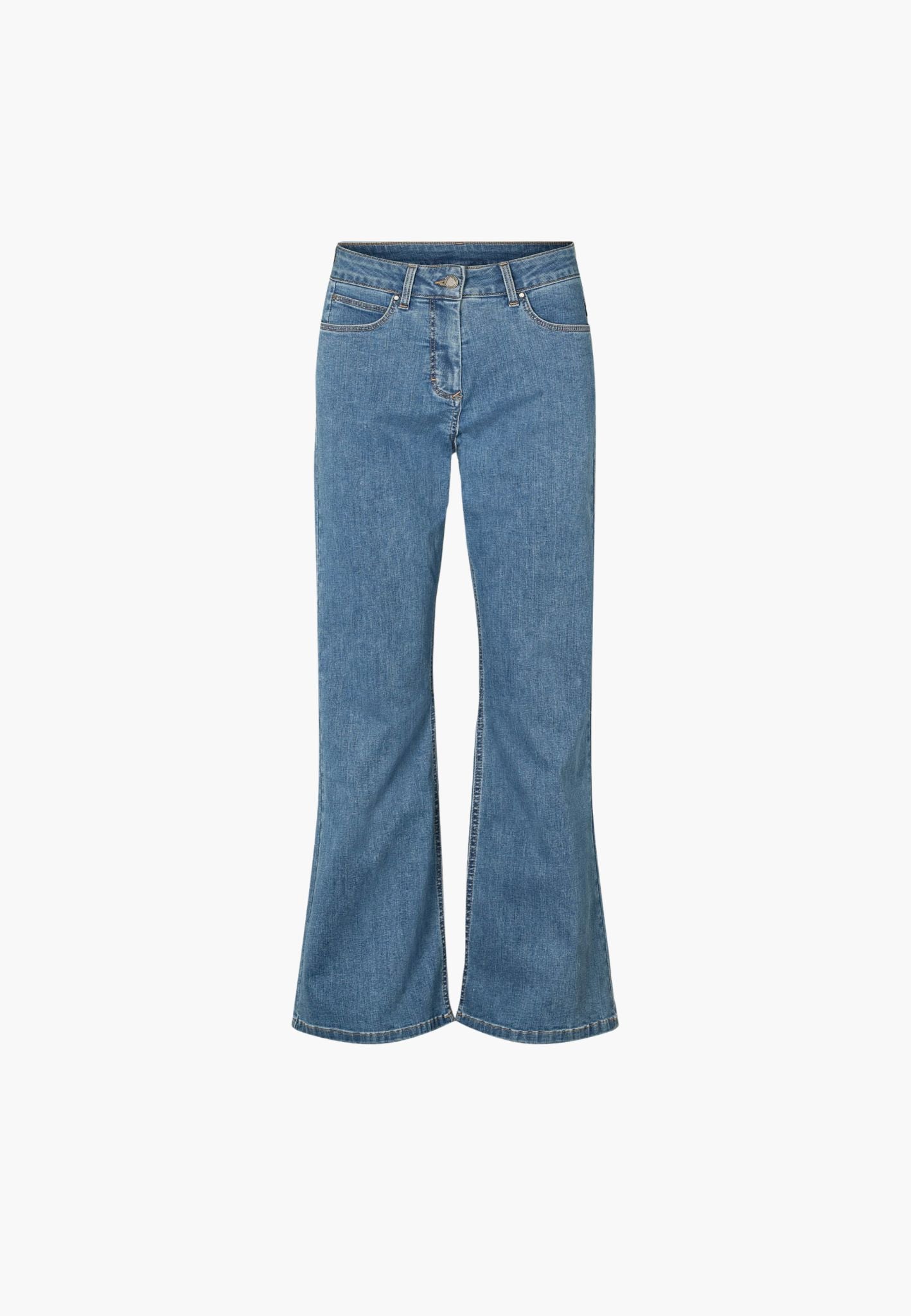 LAURIE Charlotte Flare Regular - Medium Length Regular 40512 Blue denim