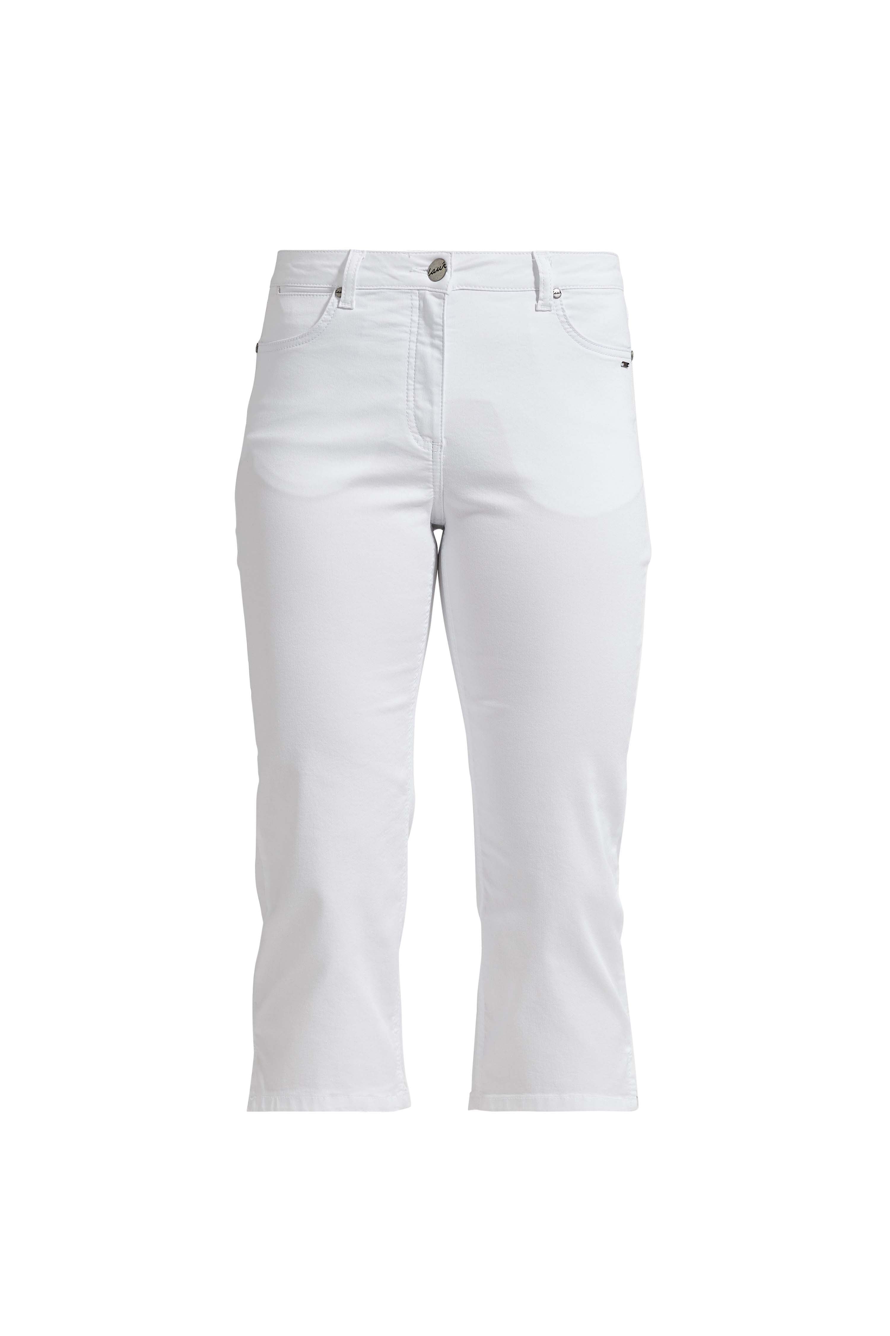 LAURIE  Charlotte Regular Capri Bukser Regular 10100 White