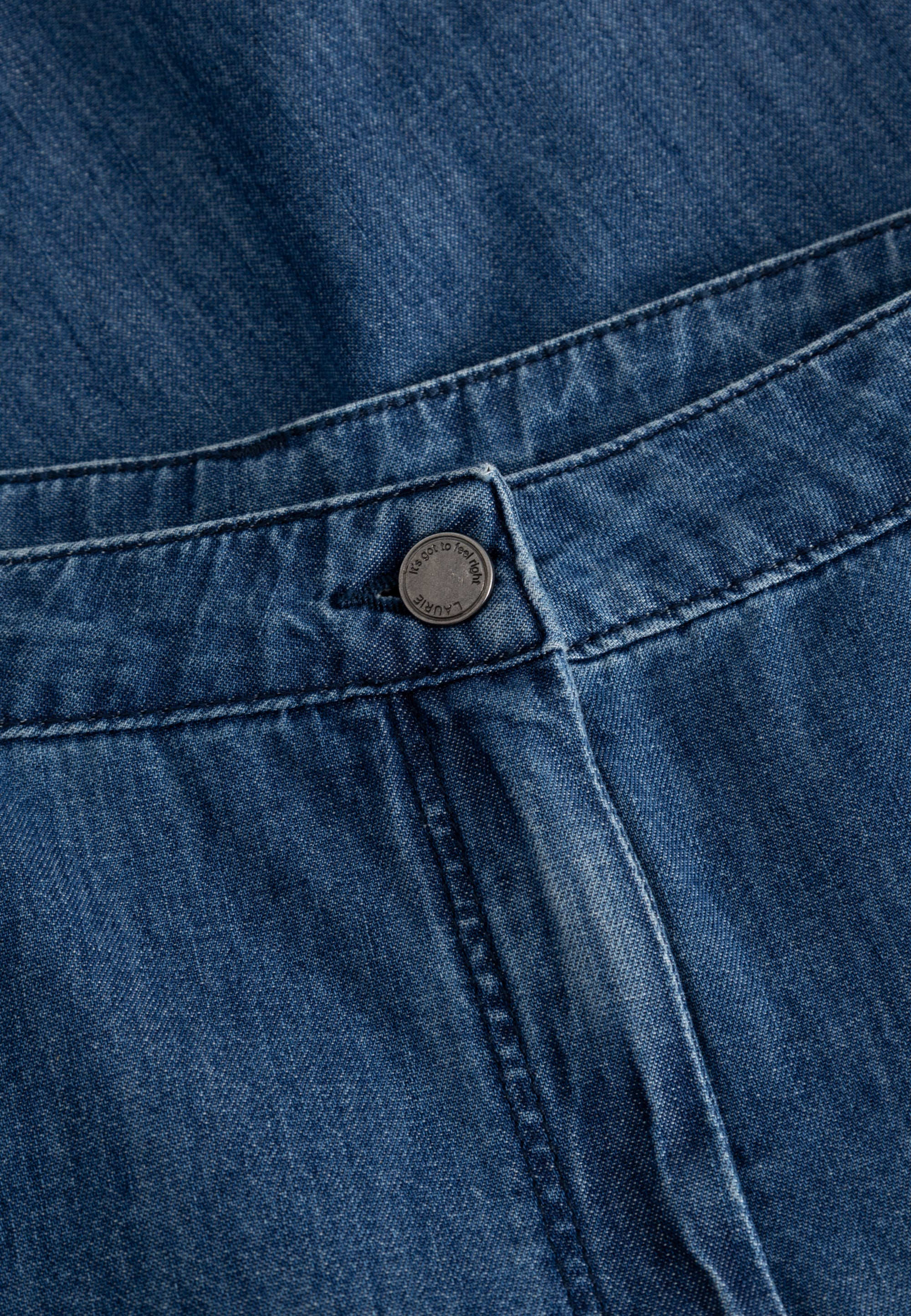 LAURIE Charm Elastic Loose ML Loose 49601 Blue denim