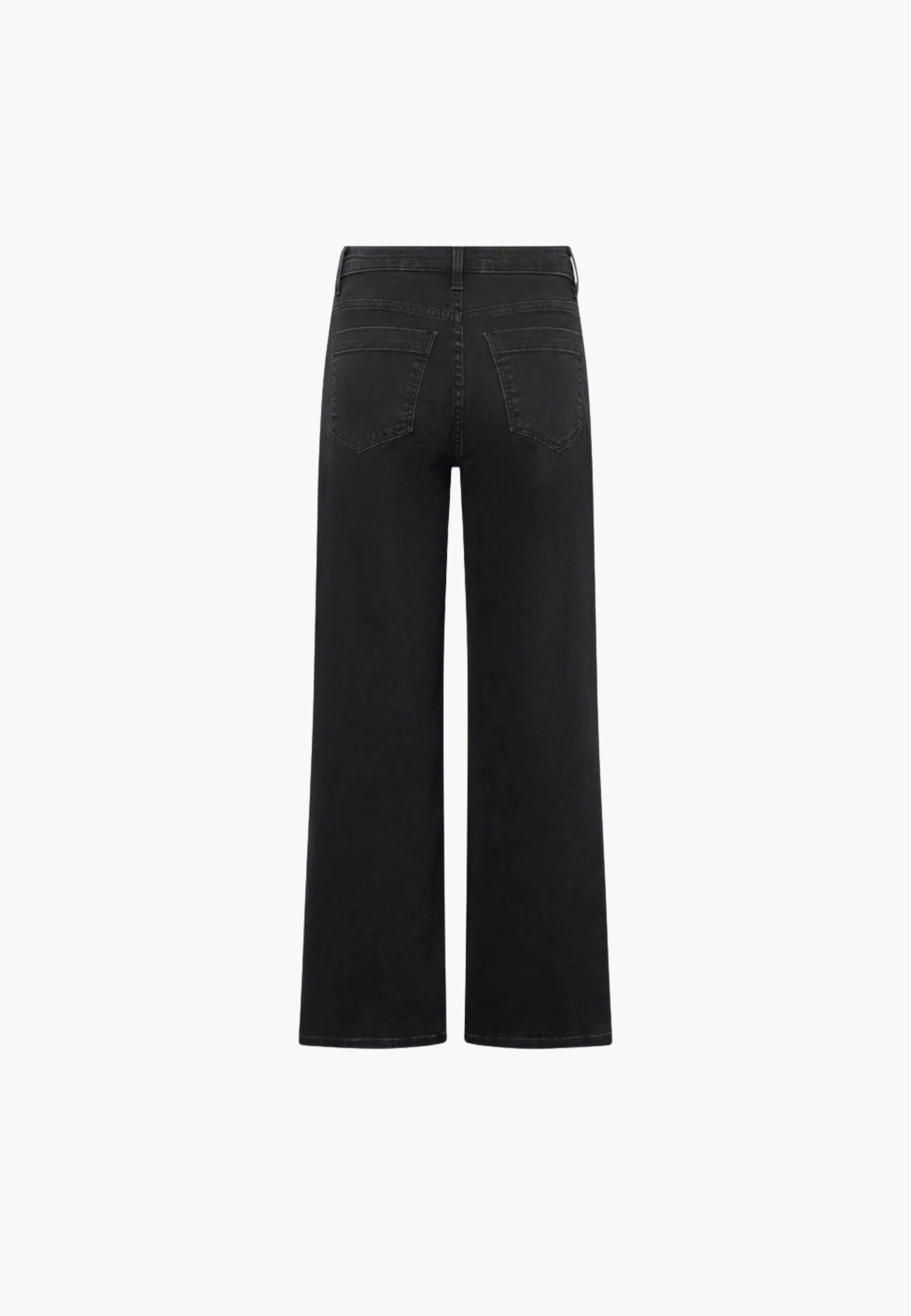 LAURIE Charm Loose - Medium Length Loose 99399 Washed Black Denim