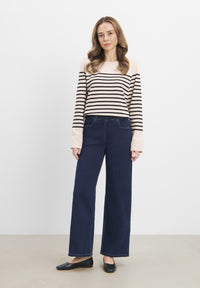 LAURIE Donna Loose - Short Length Loose 40513 Dark Blue Denim