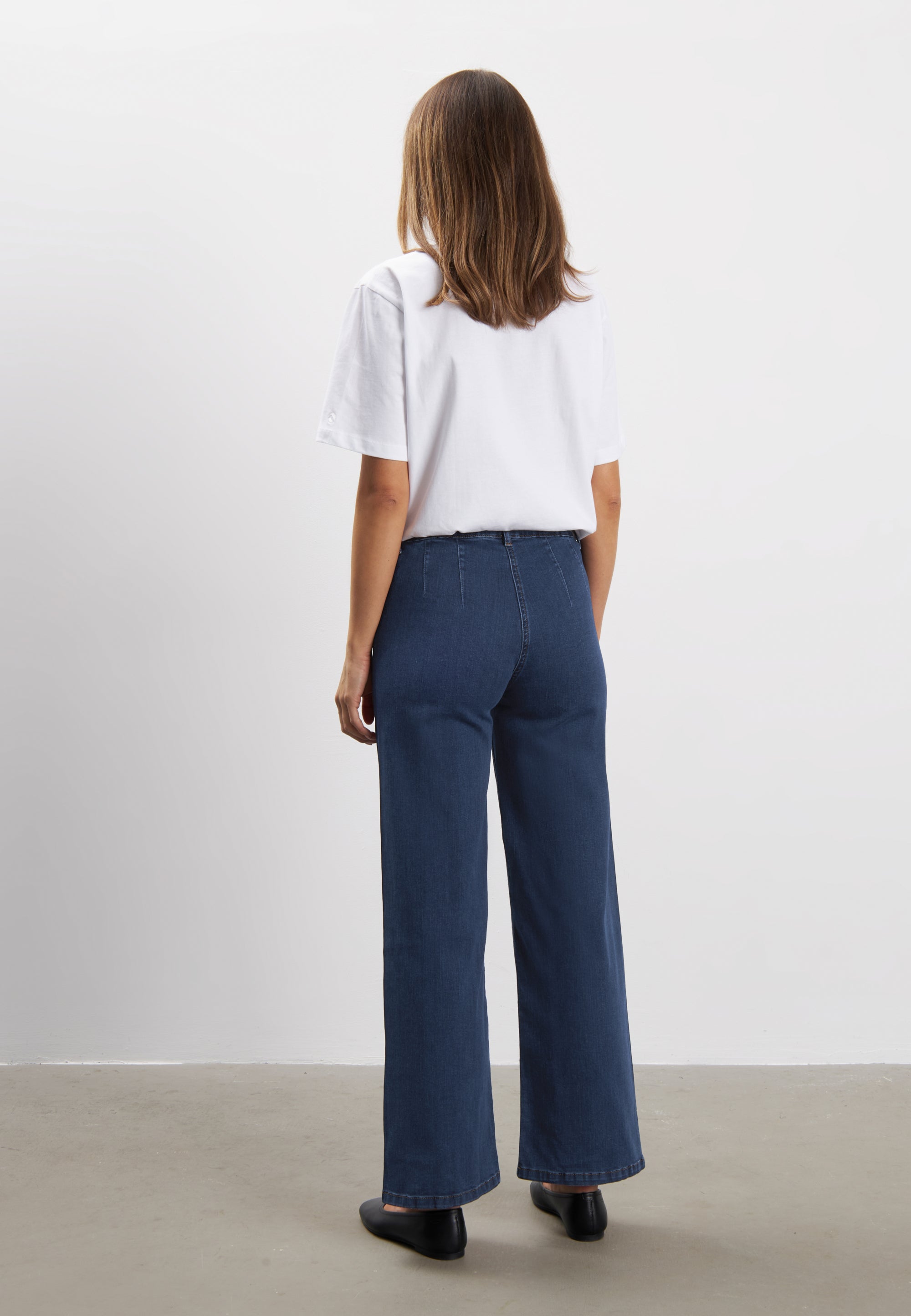 LAURIE Donna Loose - Short Length Loose 40513 Dark Blue Denim