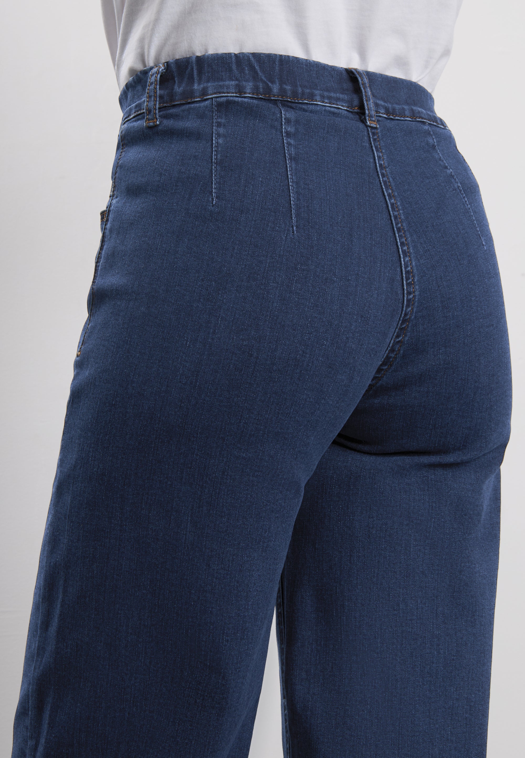 LAURIE Donna Loose - Short Length Loose 40513 Dark Blue Denim