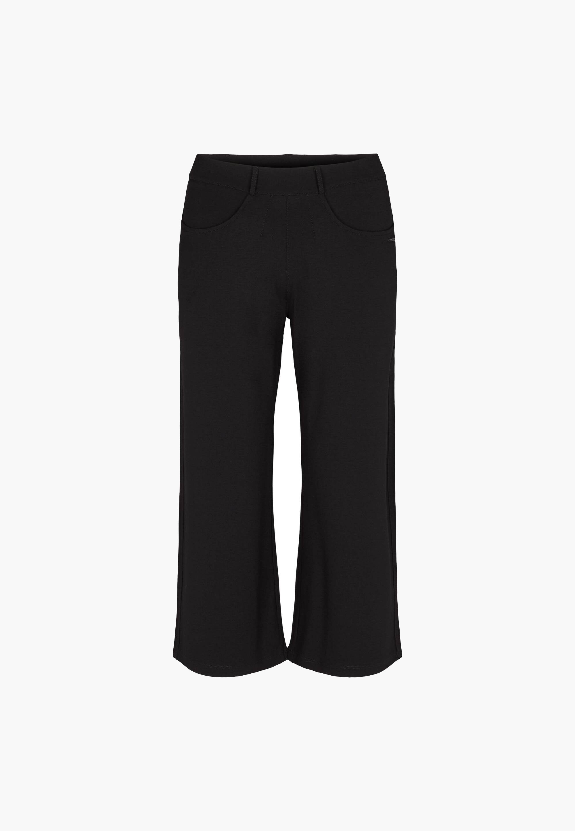 LAURIE Donna Loose Cropped Loose 99104 Black