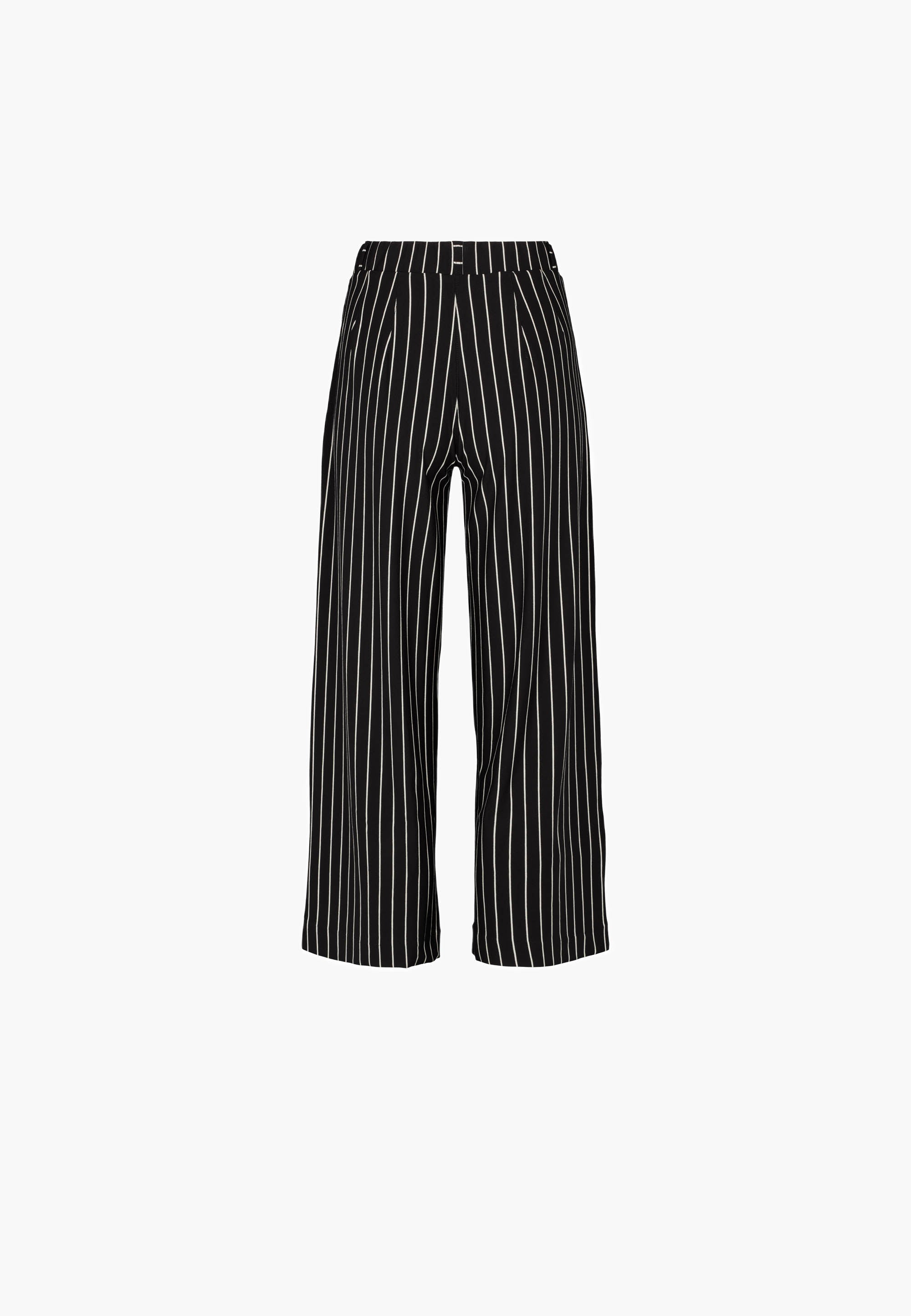 LAURIE Donna Loose Cropped Loose 99222 Black Stripe