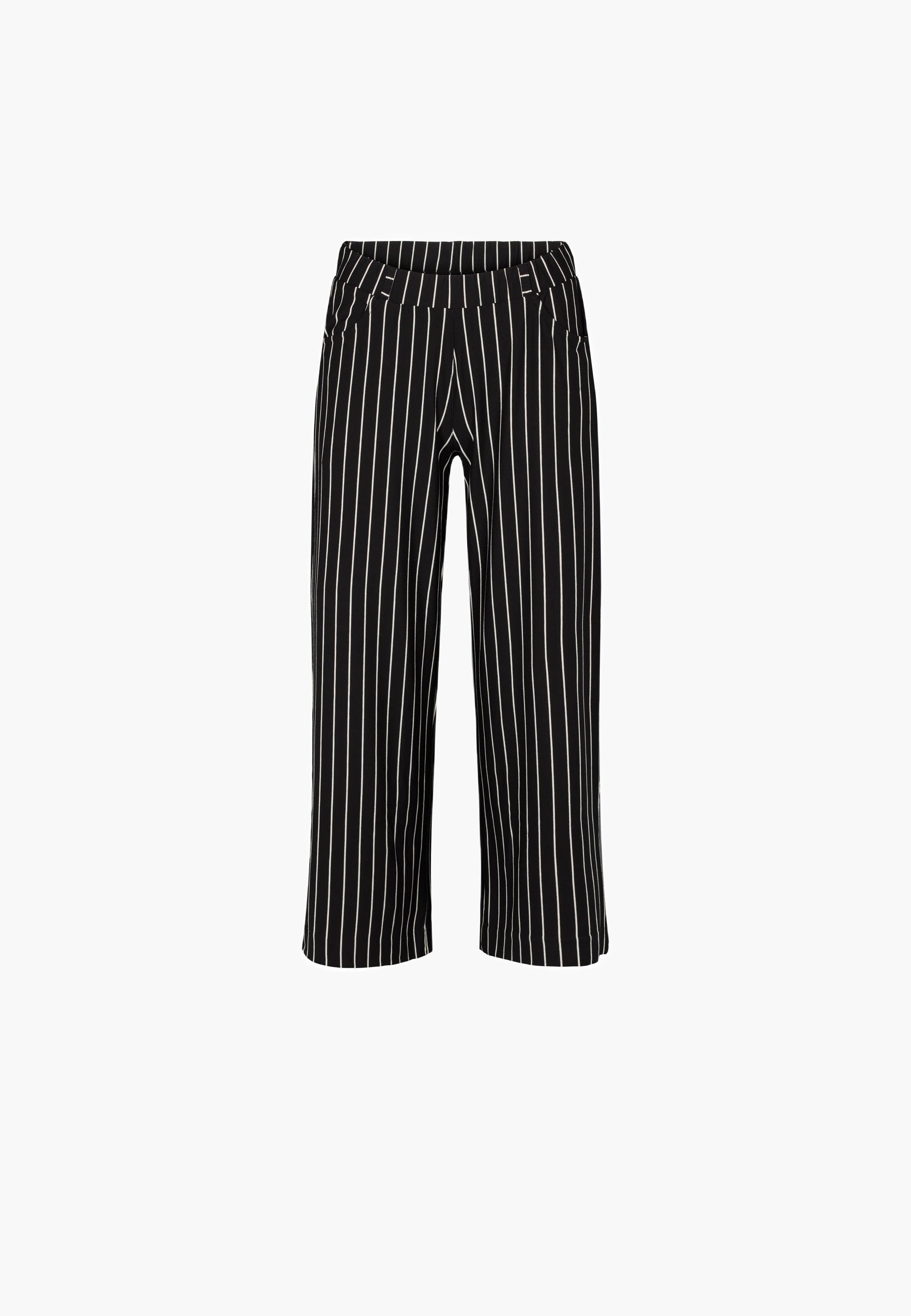 LAURIE Donna Loose Cropped Loose 99222 Black Stripe