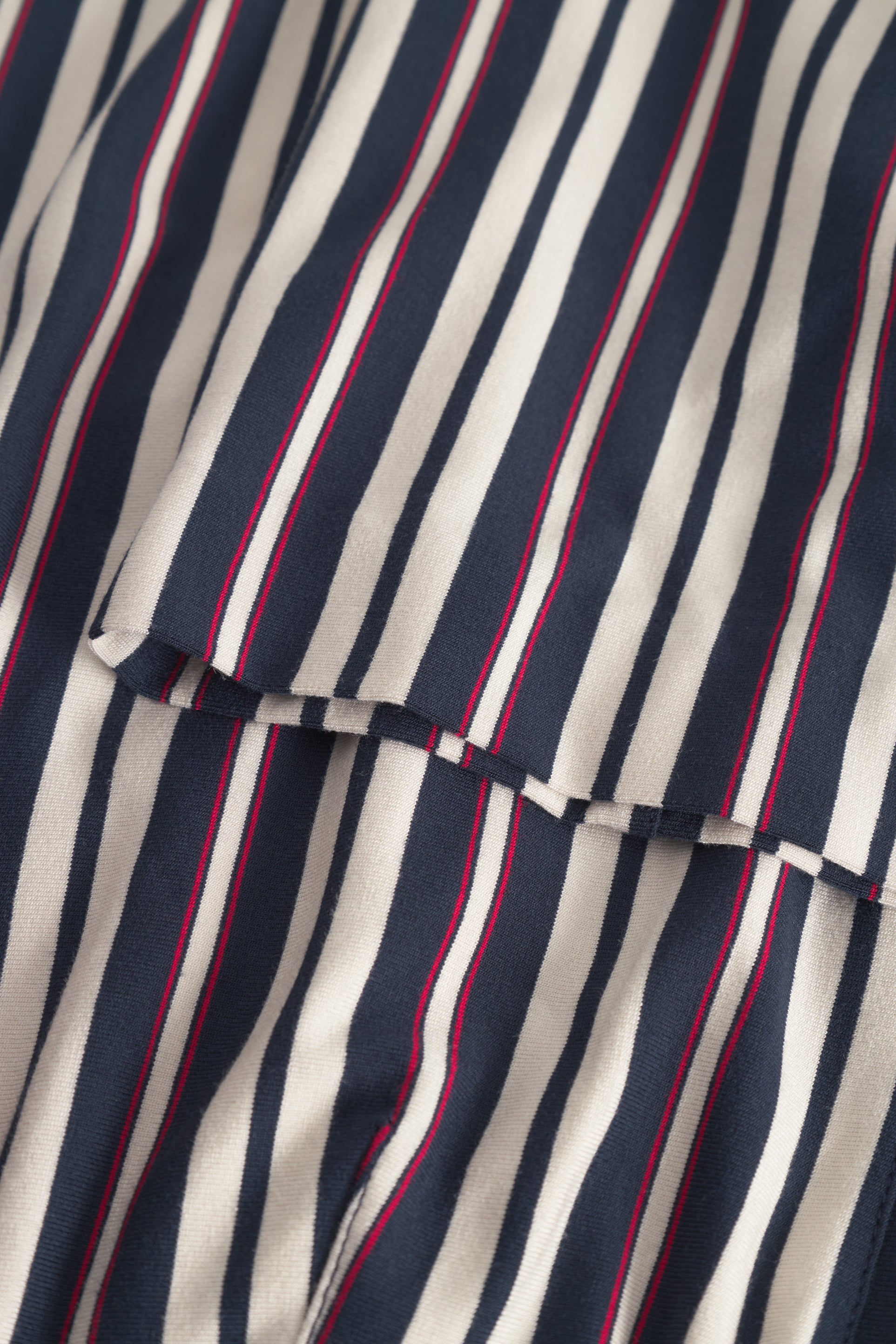 LAURIE Donna Loose Jersey - Cropped Loose 49139 Nautical Stripe