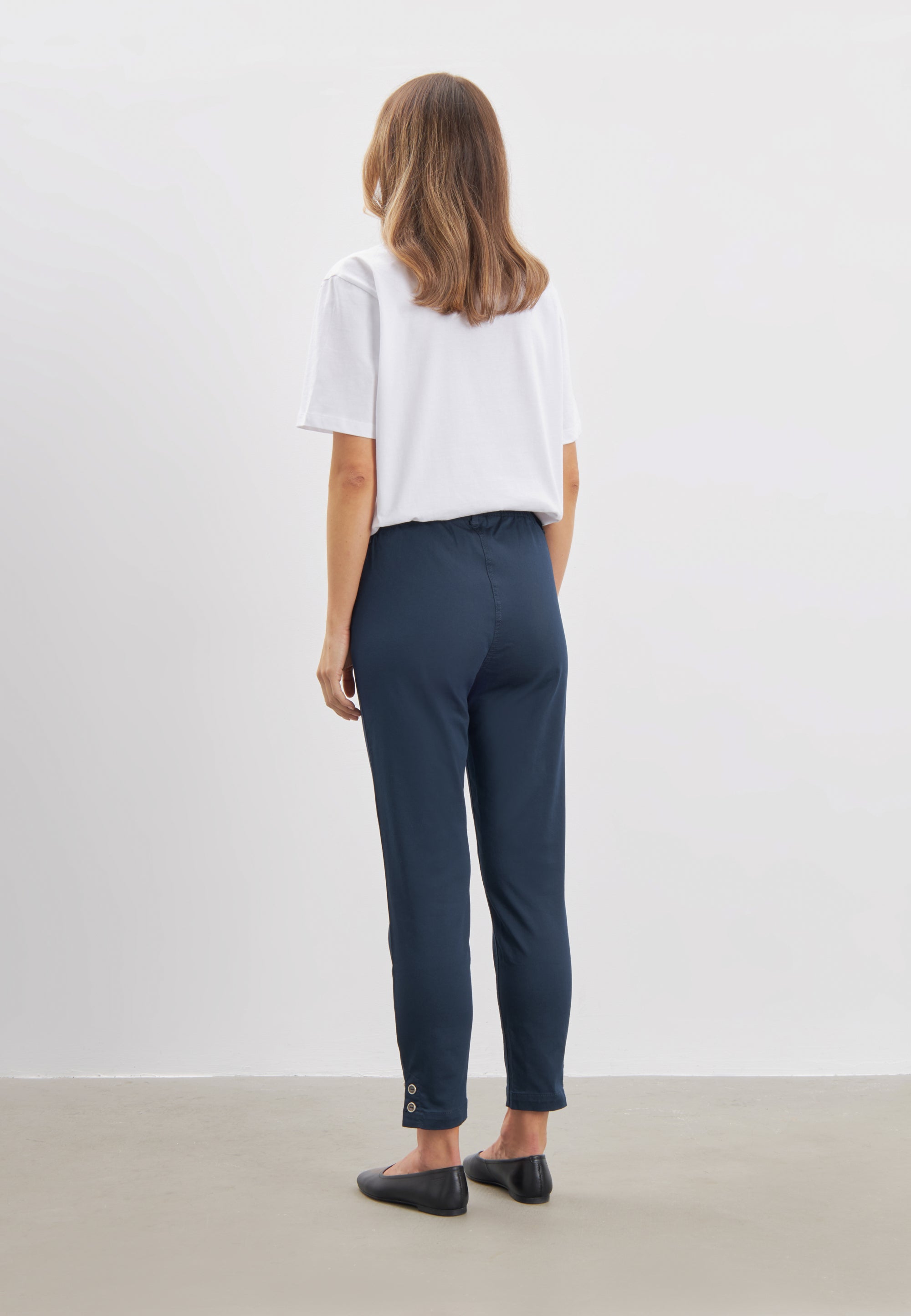 LAURIE Ellie Relaxed - Short Length Trousers RELAXED 49000 Navy