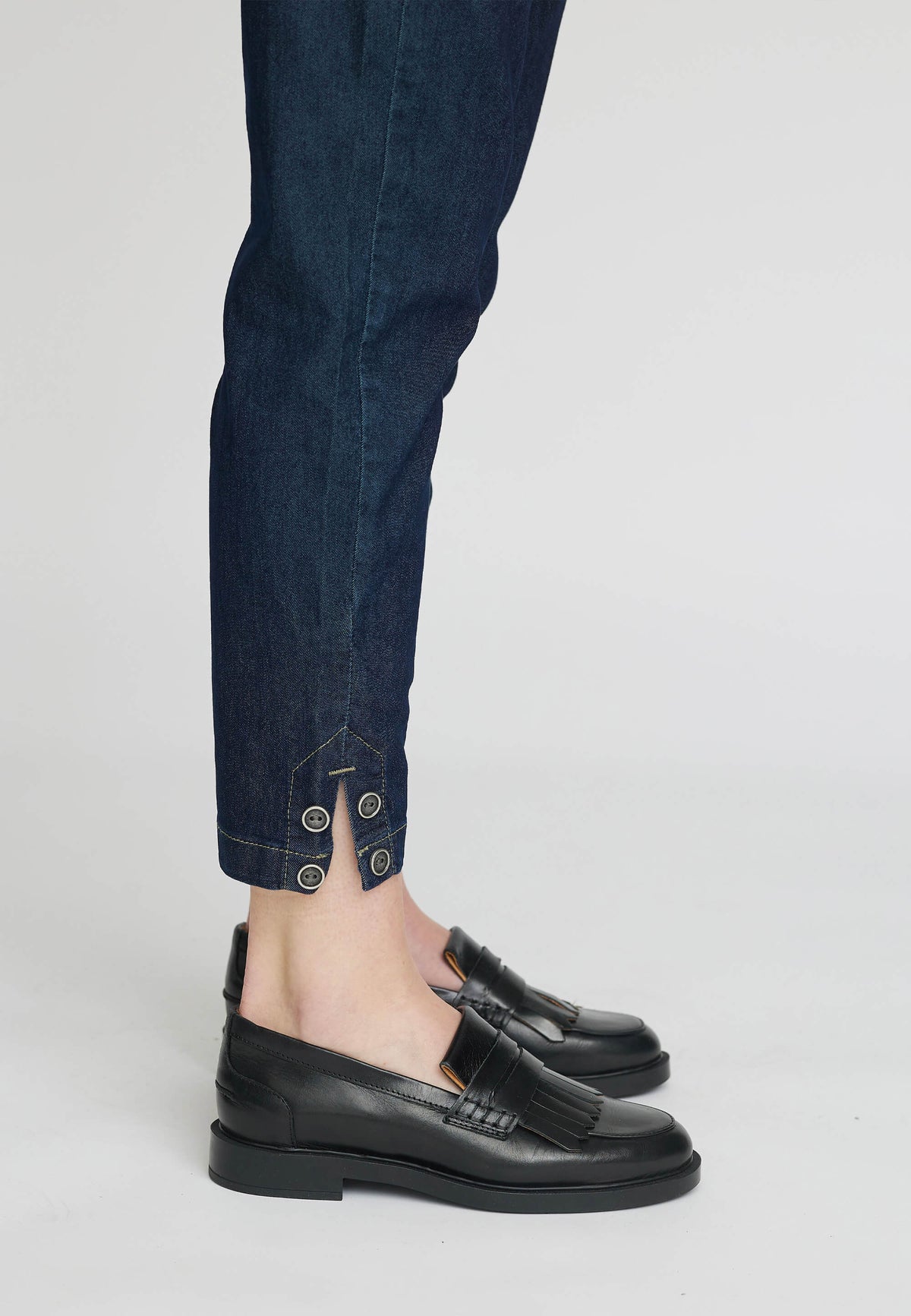 LAURIE Ellie Relaxed - Short Length Relaxed 49501 Dark Blue Denim